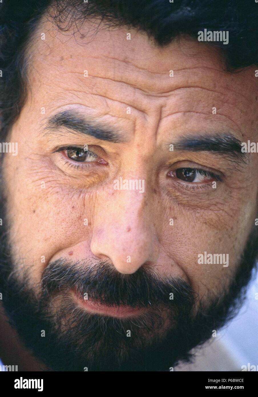 GARCI , JOSE LUIS. DIRECTOR DE CINE ESPAÑOL. GANADOR DE ONU OSCAR POR SU PELICULA VOLVER A EMPEZAR EN EL AÑO 1982. Foto Stock