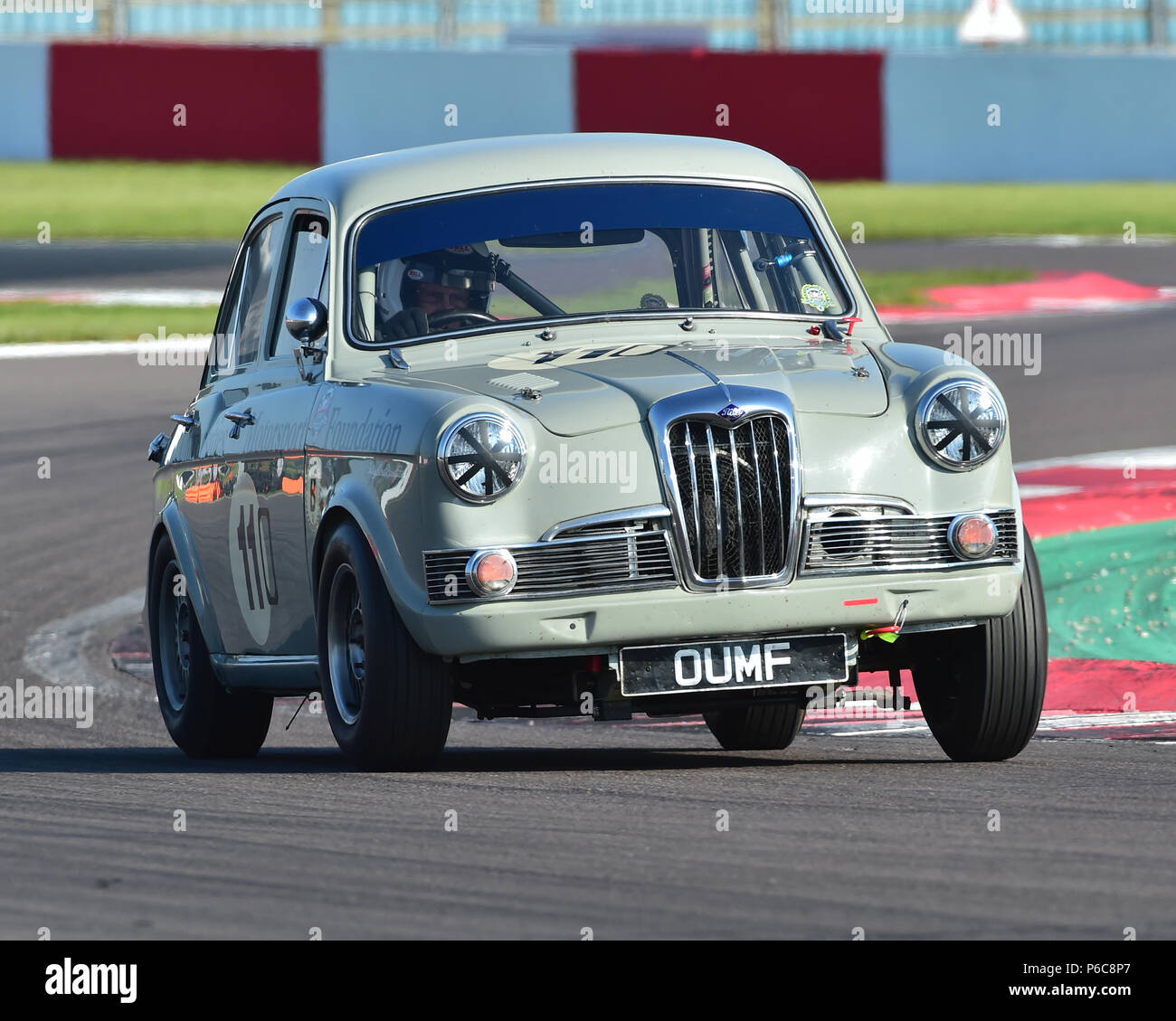 Ding Boston, Riley unidirezionale-cinque OUMF, HRDC Touring grandi, pre-60 touring cars, TC63, Donington storica festa, maggio 2018, motor racing, motore sp Foto Stock