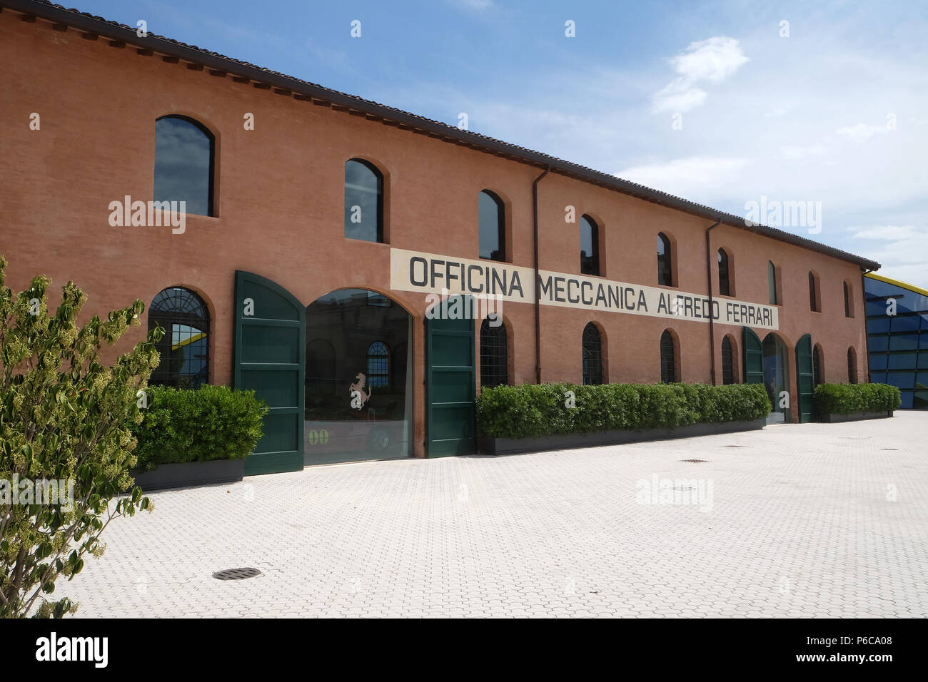 Museo Casa Enzo Ferrari a Modena, Italia Foto Stock