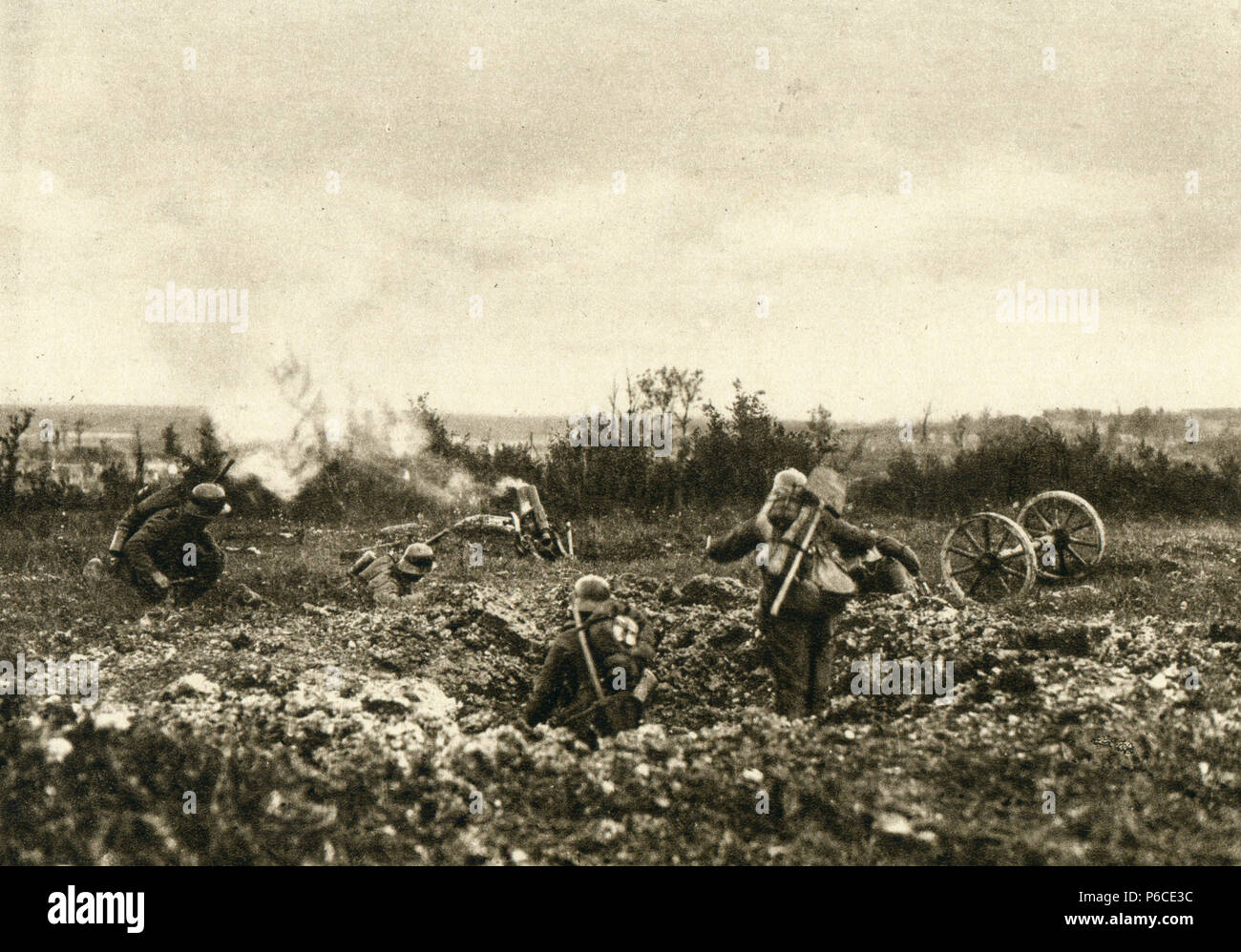1918 german attack immagini e fotografie stock ad alta risoluzione - Alamy