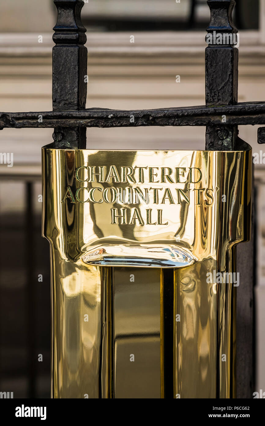 Commercialisti Hall, uno Moorgate Place, London, England, Regno Unito Foto Stock