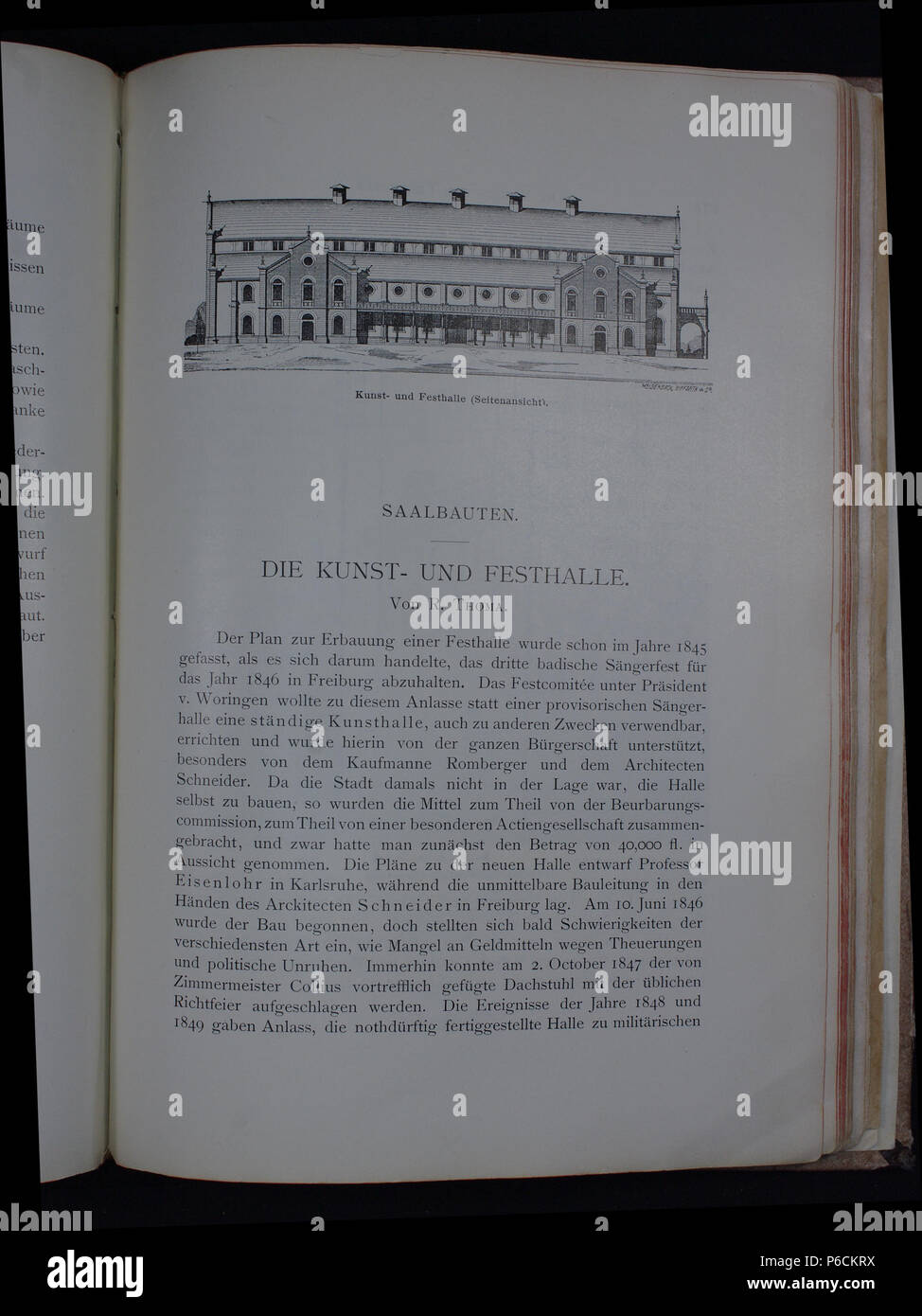 . Freiburg im Breisgau. Die Stadt und ihre Bauten. N/A 47 Freiburg Bauten 573 Foto Stock