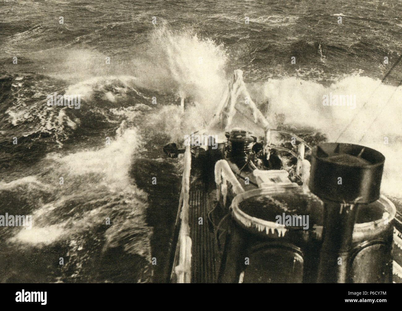 Marina militare tedesca, la torpediniera, ww1, la prima guerra mondiale, la prima guerra mondiale Foto Stock