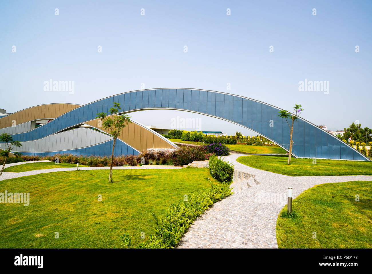 Antalya, Turchia - Giugno 19.2014. Vista di uno degli ocenari piu' grandi nel mondo Foto Stock