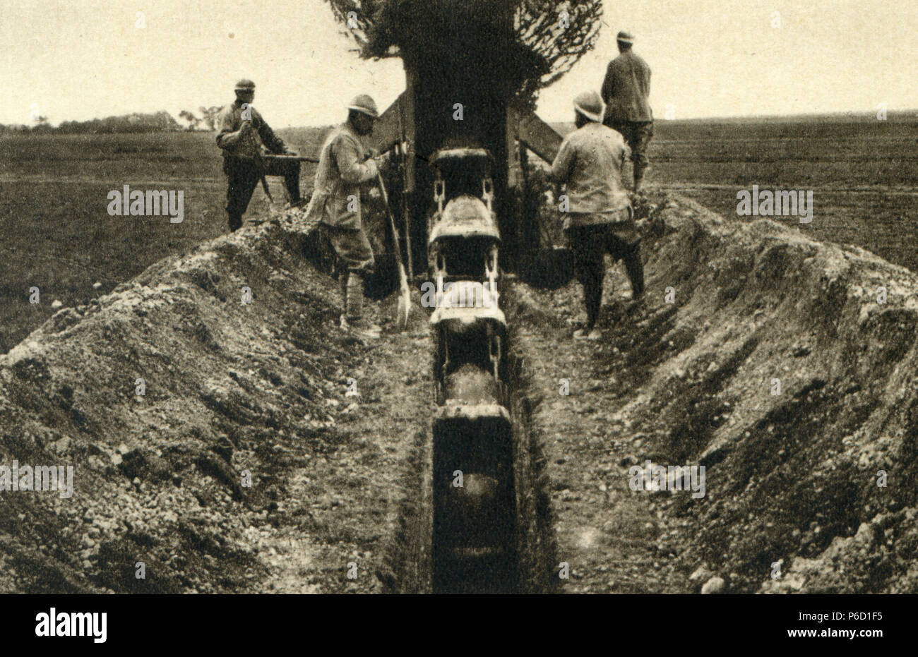 La prima guerra mondiale, ww1, la prima guerra mondiale, la prima guerra mondiale Foto Stock