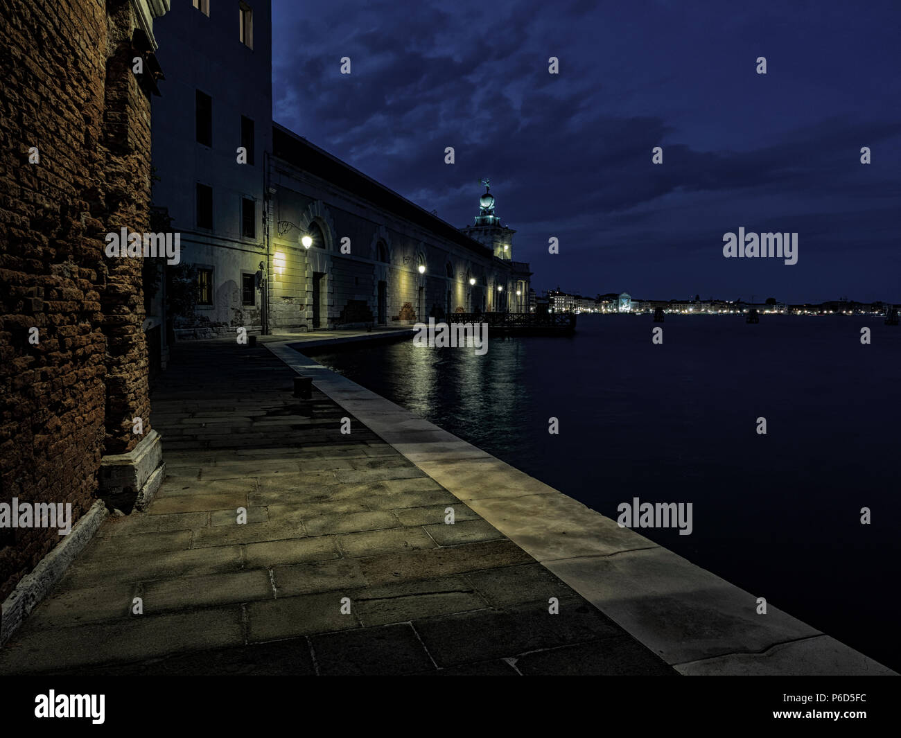 Notte a Venezia Foto Stock