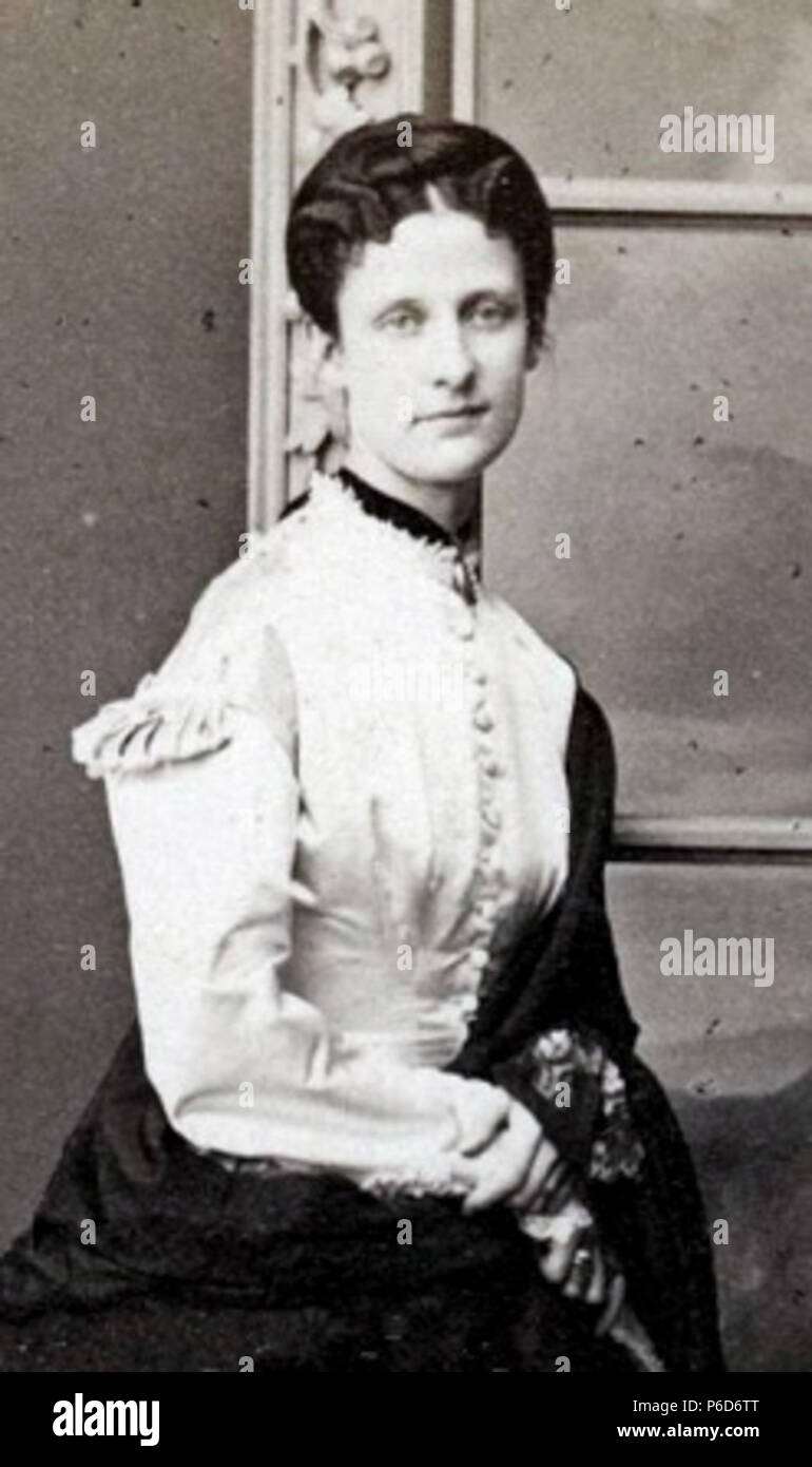 Inglese: Princes Maria Annunziata di Bourbon-Two Sicilie . dopo 1868 70 la Principessa Maria Annunciata di Bourbon-Two Sicilie Foto Stock