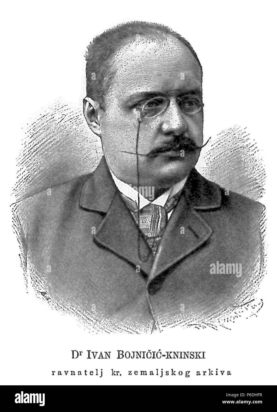 55 ivan Bojničić-Kninski 1894 Mayerhofer Foto Stock