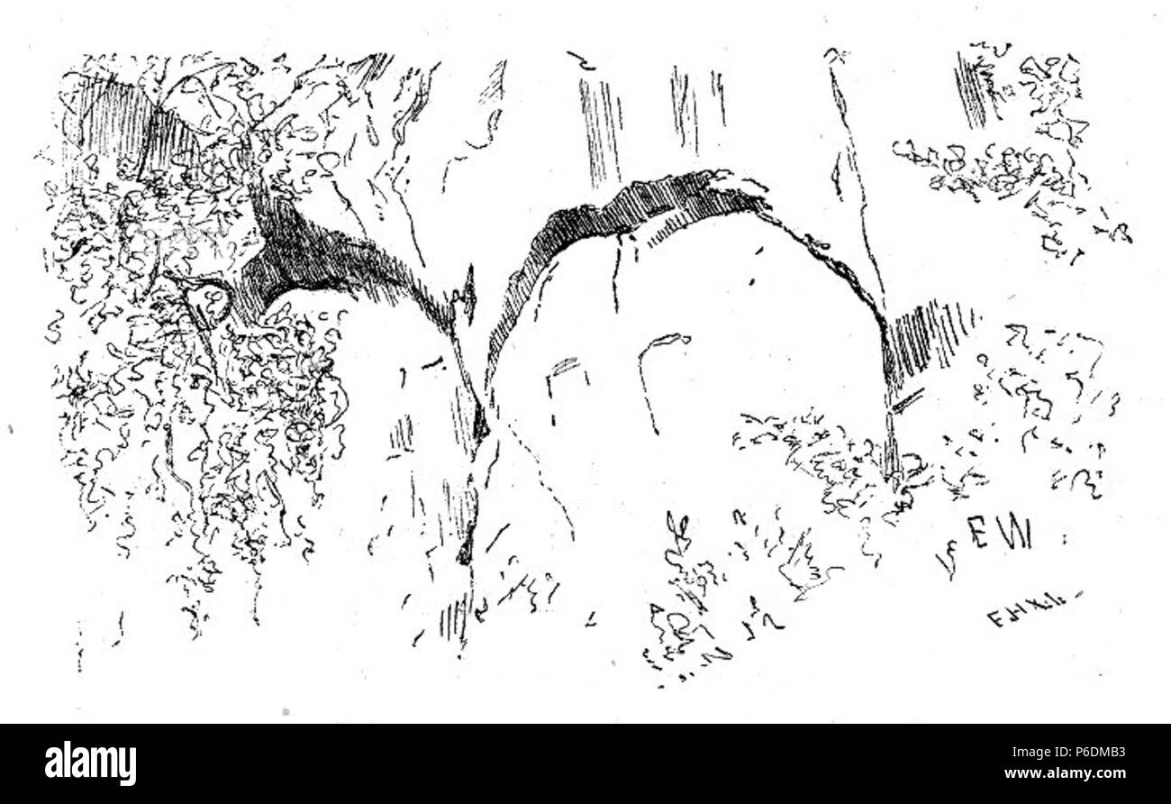 Illustrazione per il norvegese favola "Jutulen og Johannes Blessom' nella Norske folke- og huldre-eventyr dal 1879 . 1879 64 Norske folke- og huldre-eventyr - Jutulen og Johannes Blessom 1 Foto Stock