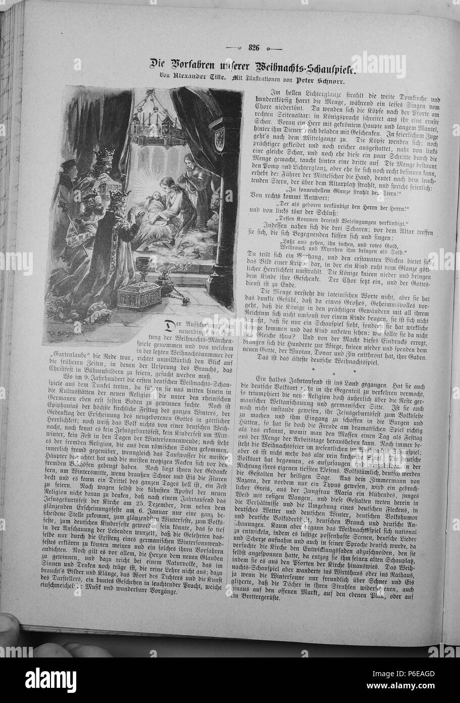 . Die Gartenlaube. Deutsch: Seite 826 aus 'Die Gartenlaube'. Inglese: pagina 826 da ufficiale Die Gartenlaube per 1895. Immagine estratta (eventuale): File:Die Gartenlaube (1895) b 826.jpg - hi res, 2,5 MB. Deutsch: keine Bildunterschrift inglese: nessuna didascalia . N/A 22 Die Gartenlaube (1895) 826 Foto Stock