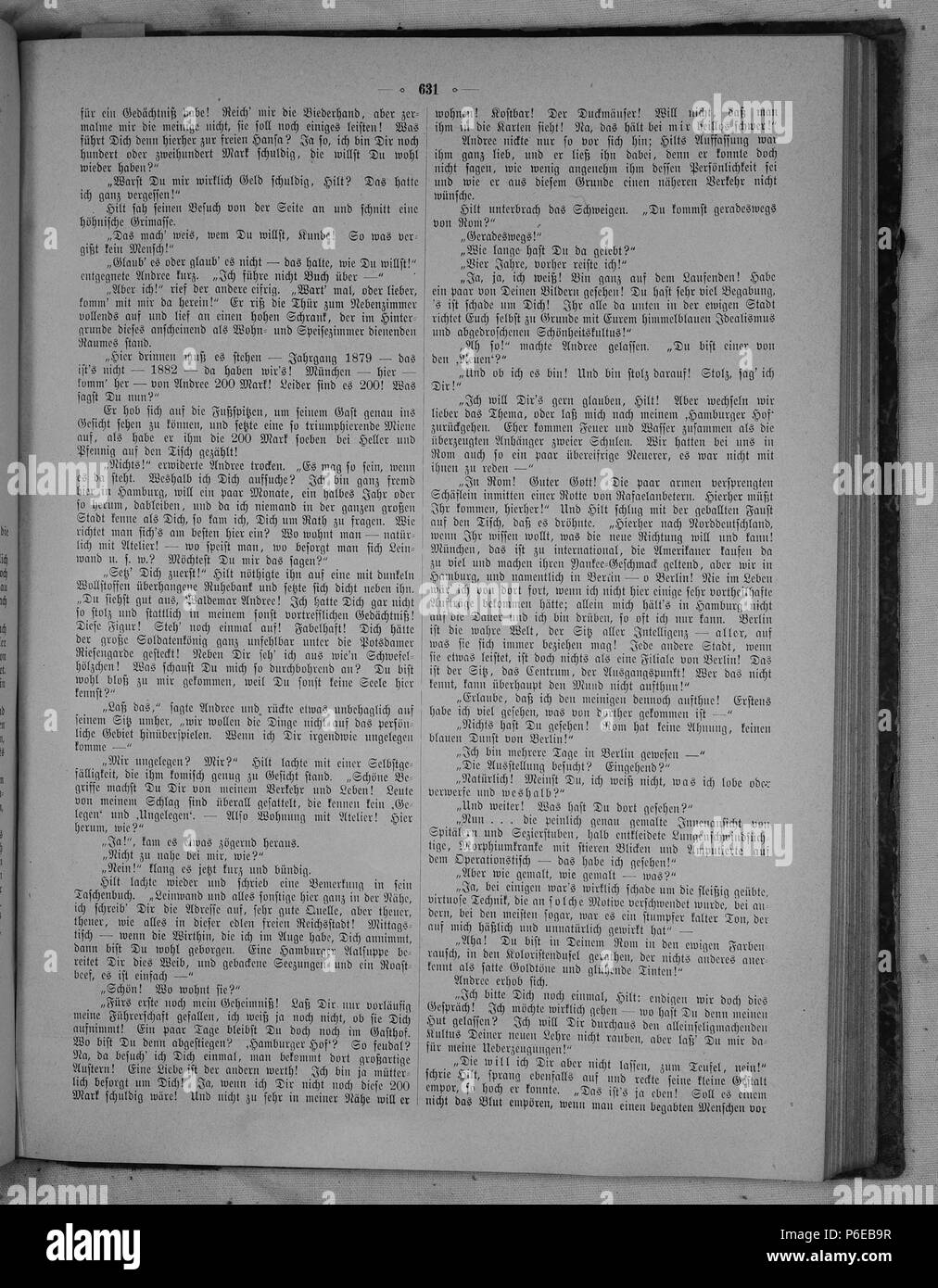 . Die Gartenlaube. Deutsch: Seite 631 aus 'Die Gartenlaube'. Inglese: pagina 631 da ufficiale Die Gartenlaube per 1891. Immagine estratta (eventuale): File:Die Gartenlaube (1891) b 631.jpg - hi res, 2,5 MB. Deutsch: keine Bildunterschrift inglese: nessuna didascalia . N/A 16 Die Gartenlaube (1891) 631 Foto Stock