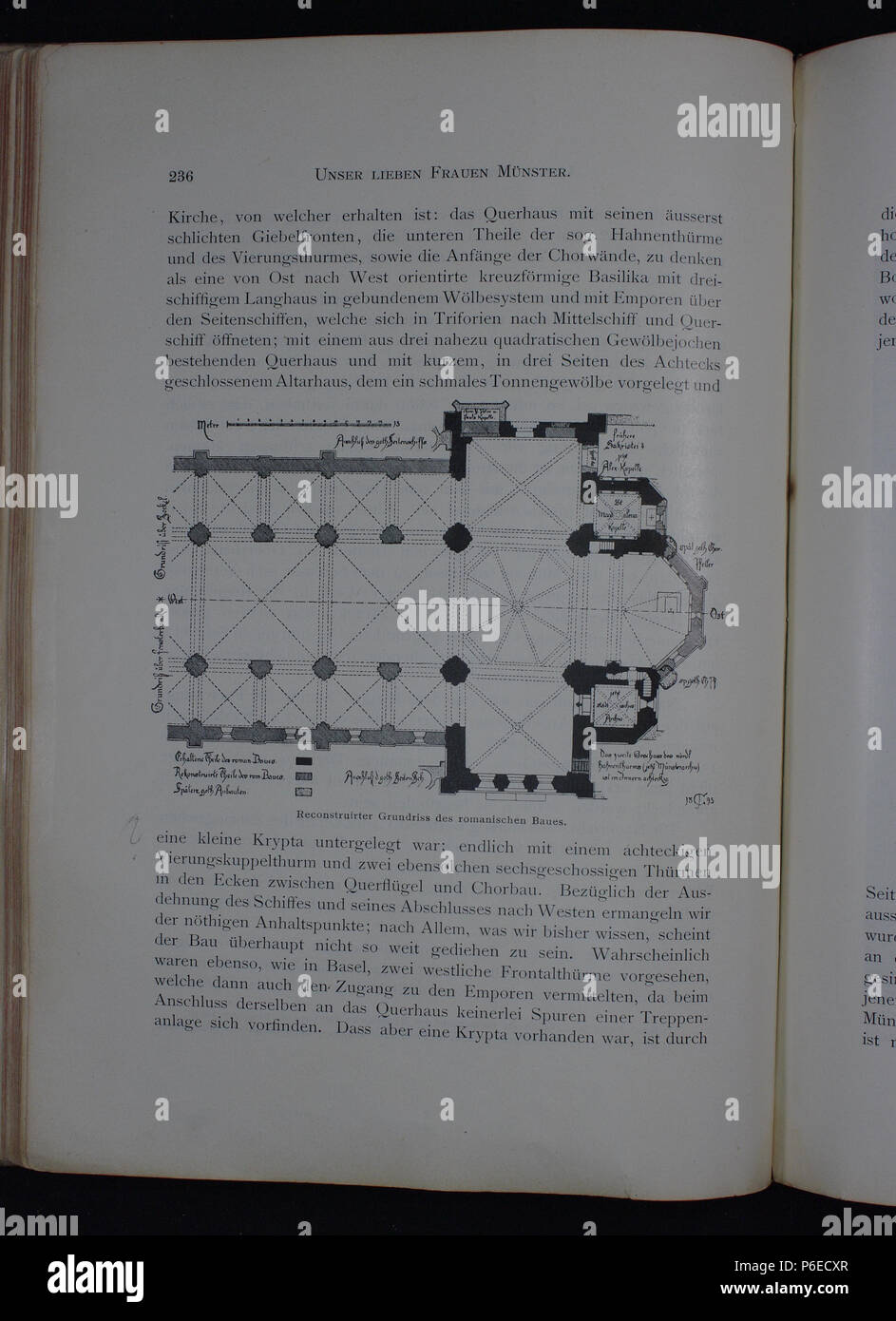 . Freiburg im Breisgau. Die Stadt und ihre Bauten. N/A 45 Freiburg Bauten 236 Foto Stock
