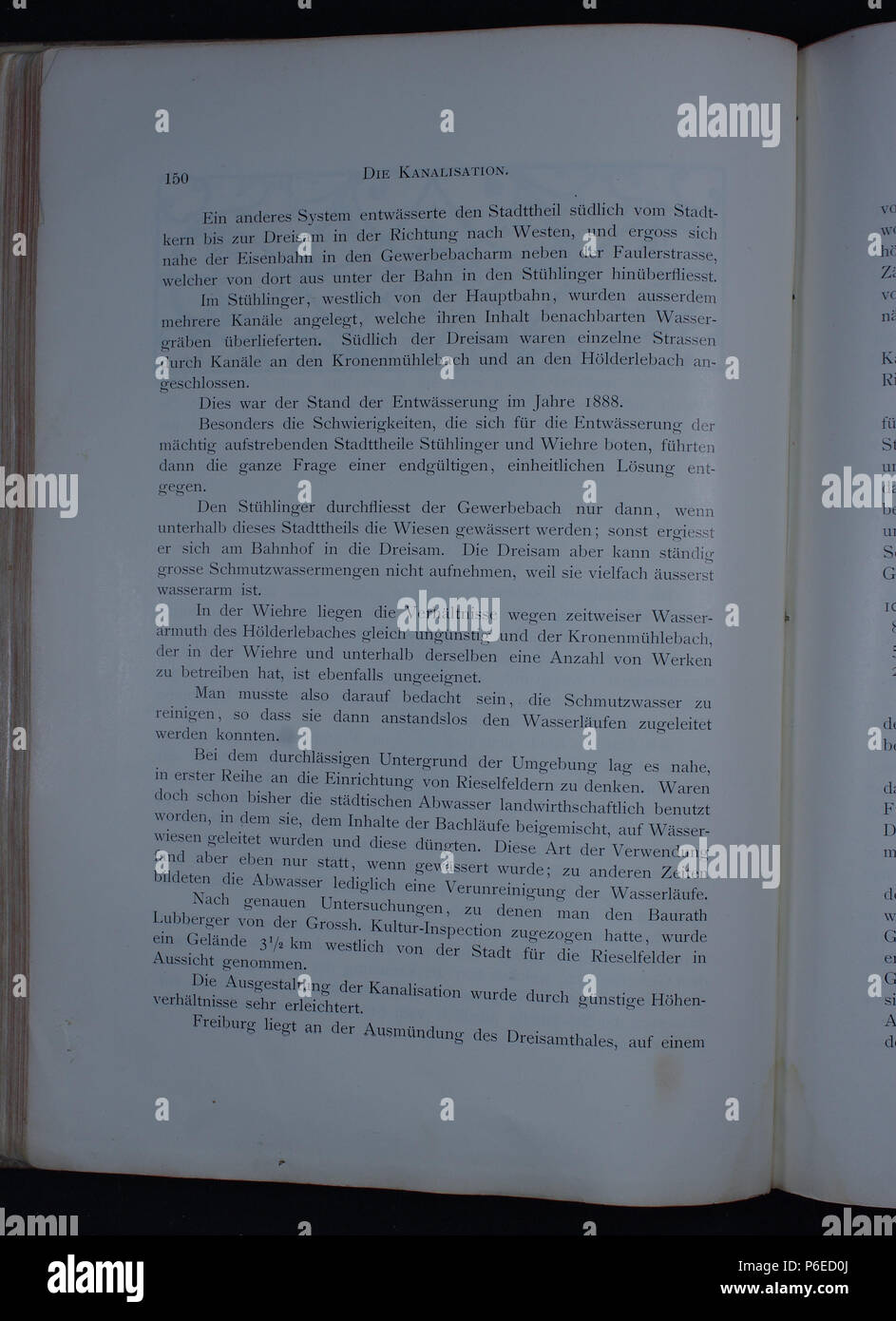 . Freiburg im Breisgau. Die Stadt und ihre Bauten. N/A 45 Freiburg Bauten 152 Foto Stock