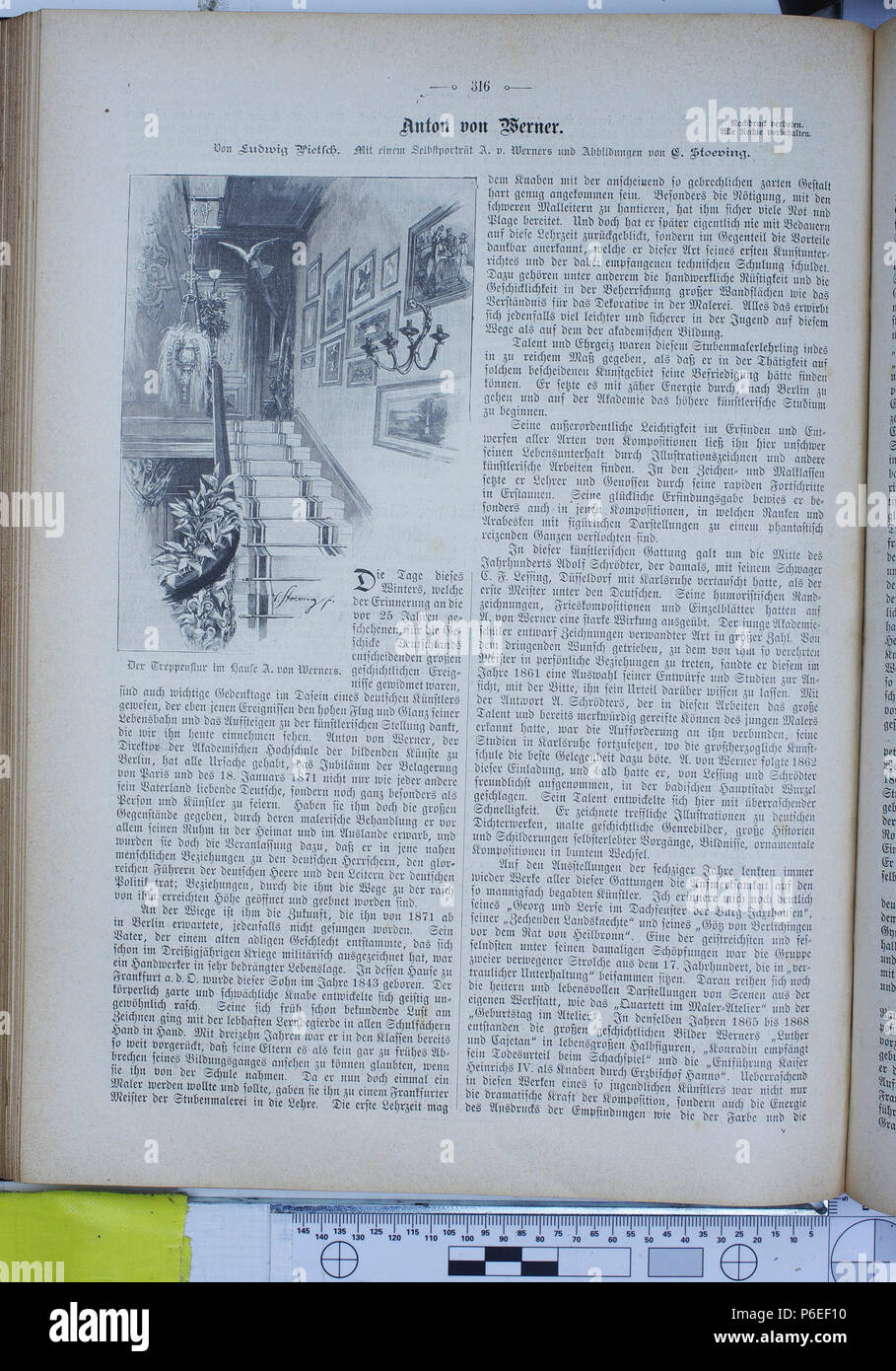 . Die Gartenlaube. Errore di espressione: parola sconosciuta 'Die'. Deutsch: keine Bildunterschrift inglese: nessuna didascalia . N/A 25 Die Gartenlaube (1896) 0316 Foto Stock