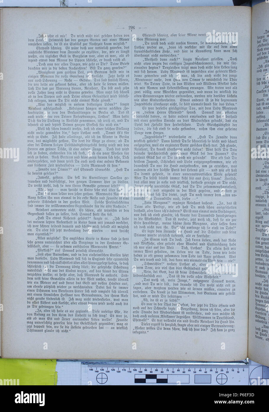 . Die Gartenlaube. Errore di espressione: parola sconosciuta 'Die'. Deutsch: keine Bildunterschrift inglese: nessuna didascalia . N/A 24 Die Gartenlaube (1896) 0226 Foto Stock