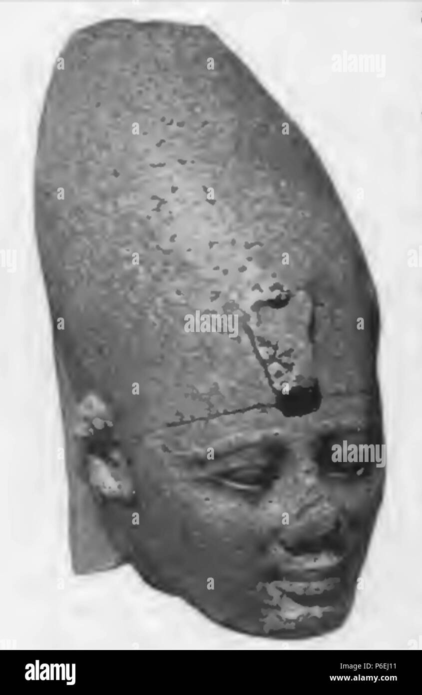 4 Amenemhat ho head Petrie Foto Stock