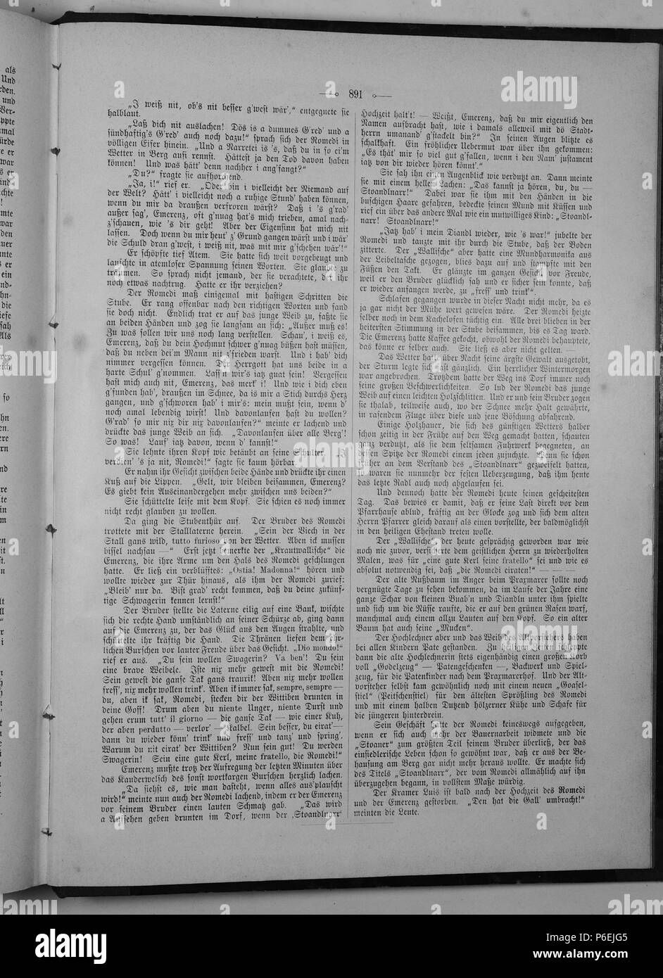 . Die Gartenlaube. Deutsch: Seite 891 aus 'Die Gartenlaube'. Inglese: pagina 891 da ufficiale Die Gartenlaube per 1897. Immagine estratta (eventuale): File:Die Gartenlaube (1897) b 891.jpg - hi res, 2,5 MB. Deutsch: keine Bildunterschrift inglese: nessuna didascalia . N/A 33 Die Gartenlaube (1897) 891 Foto Stock