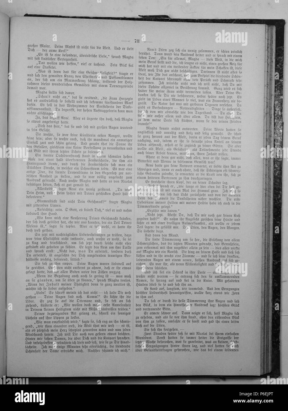 . Die Gartenlaube. Deutsch: Seite 711 aus 'Die Gartenlaube'. Inglese: pagina 711 da ufficiale Die Gartenlaube per 1895. Immagine estratta (eventuale): File:Die Gartenlaube (1895) b 711.jpg - hi res, 2,5 MB. Deutsch: keine Bildunterschrift inglese: nessuna didascalia . N/A 22 Die Gartenlaube (1895) 711 Foto Stock