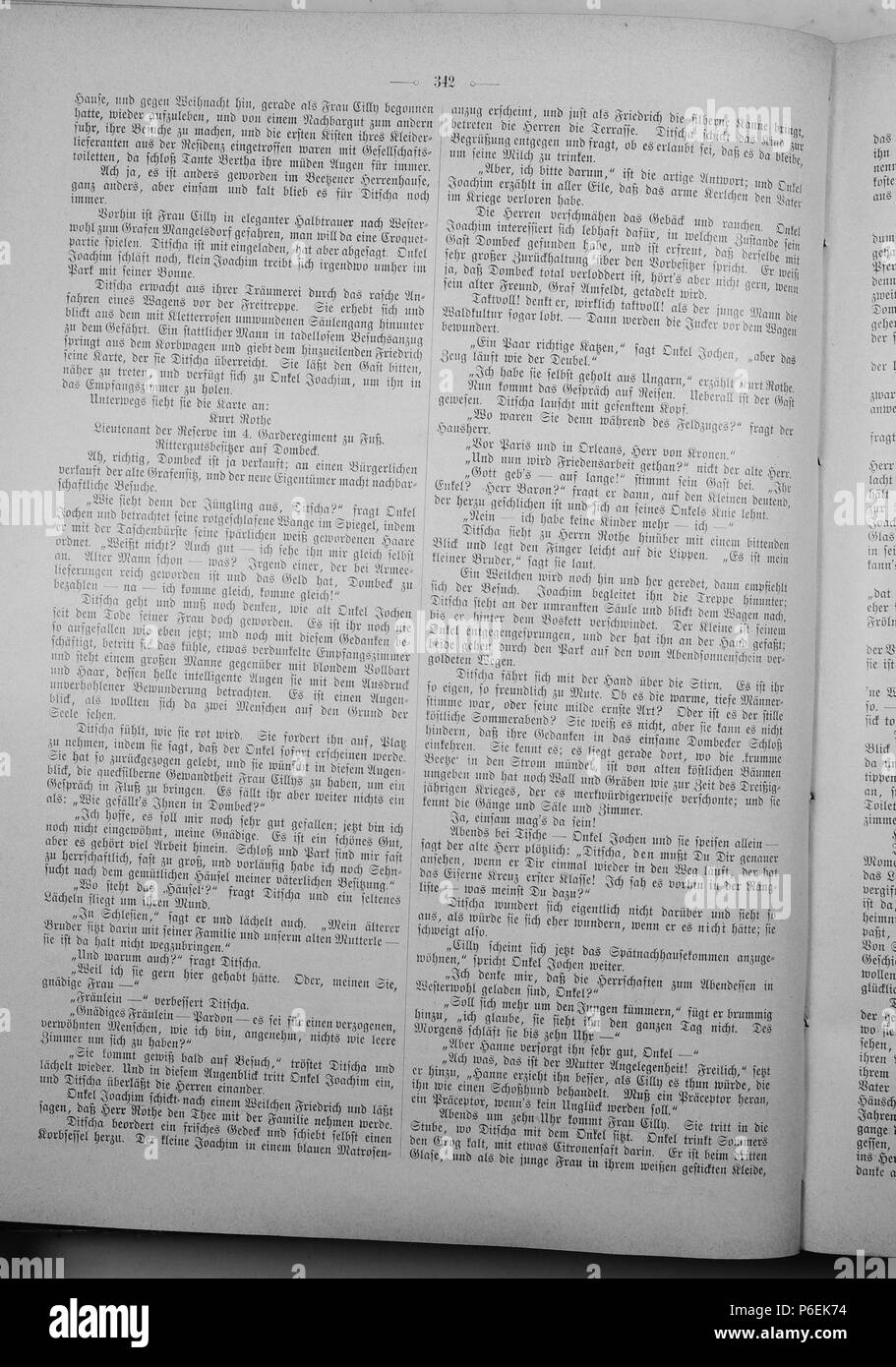 . Die Gartenlaube. Deutsch: Seite 342 aus 'Die Gartenlaube'. Inglese: pagina 342 da ufficiale Die Gartenlaube per 1895. Immagine estratta (eventuale): File:Die Gartenlaube (1895) b 342.jpg - hi res, 2,5 MB. Deutsch: keine Bildunterschrift inglese: nessuna didascalia . N/A 20 Die Gartenlaube (1895) 342 Foto Stock
