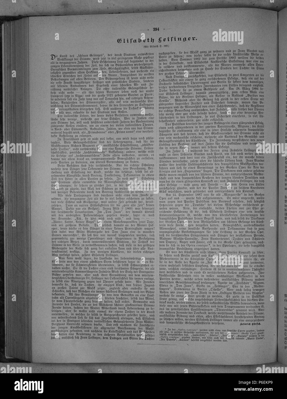 . Die Gartenlaube. Deutsch: Seite 394 aus 'Die Gartenlaube'. Inglese: pagina 394 da ufficiale Die Gartenlaube per 1891. Immagine estratta (eventuale): File:Die Gartenlaube (1891) b 394.jpg - hi res, 2,5 MB. Deutsch: keine Bildunterschrift inglese: nessuna didascalia . N/A 15 Die Gartenlaube (1891) 394 Foto Stock