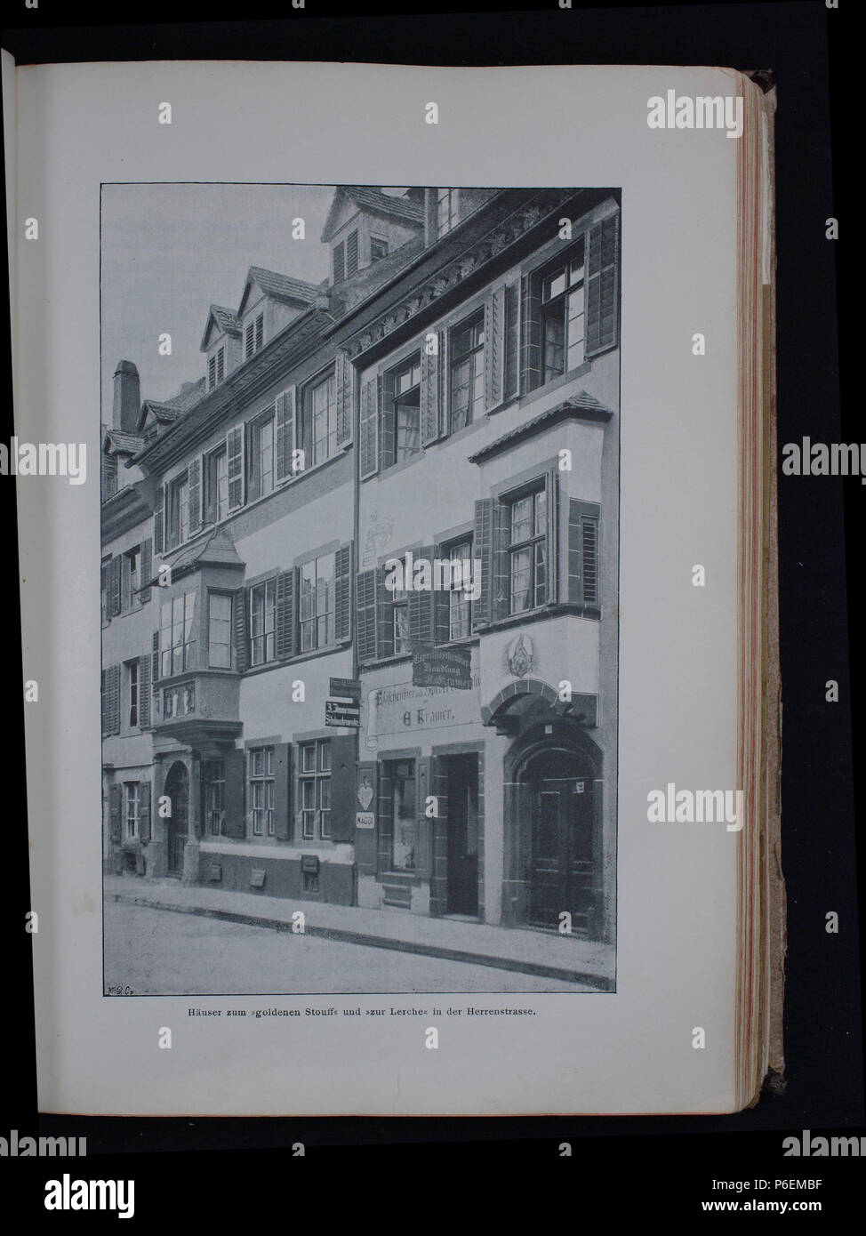 . Freiburg im Breisgau. Die Stadt und ihre Bauten. N/A 45 Freiburg Bauten 223 Foto Stock