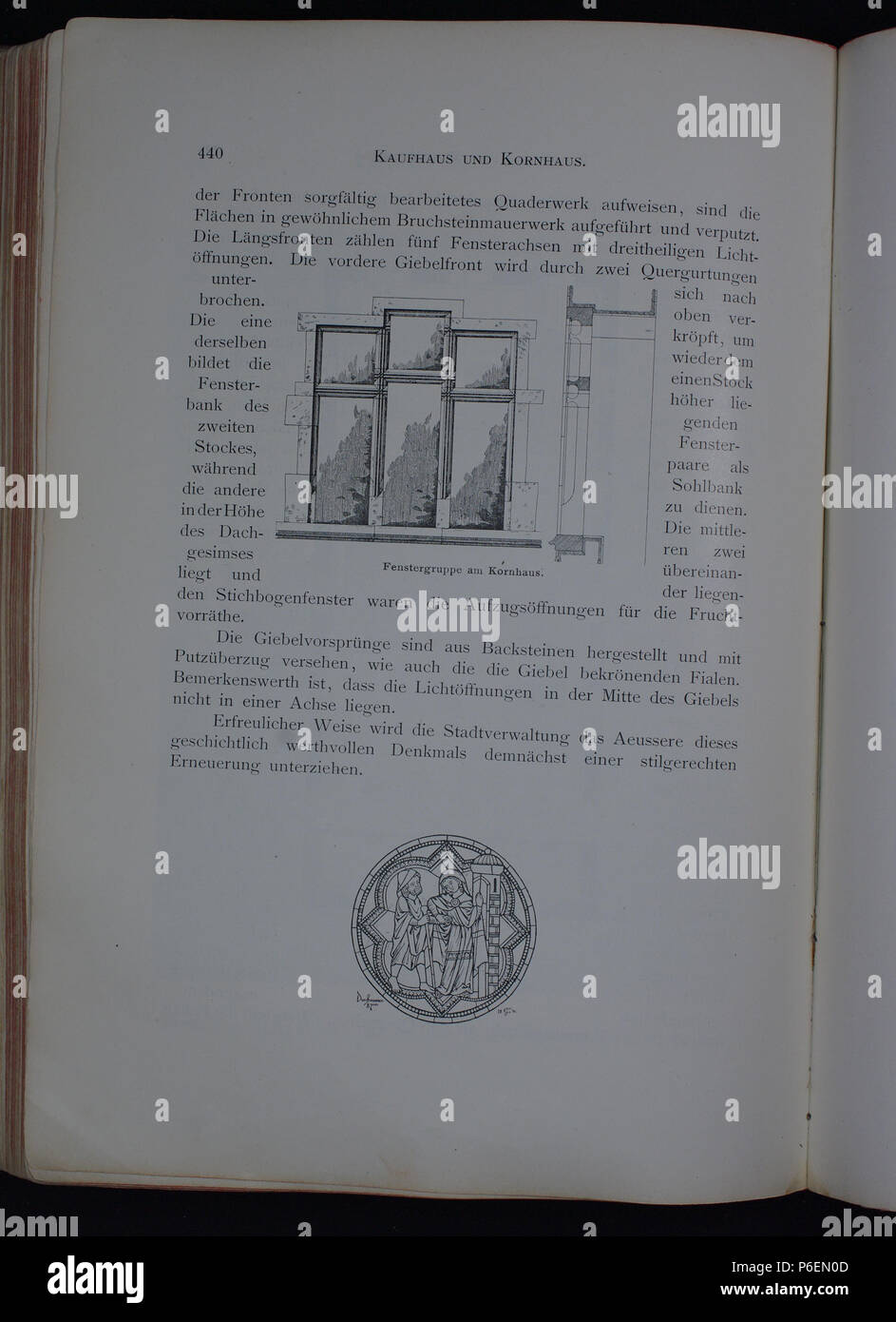 . Freiburg im Breisgau. Die Stadt und ihre Bauten. N/A 46 Freiburg Bauten 440 Foto Stock