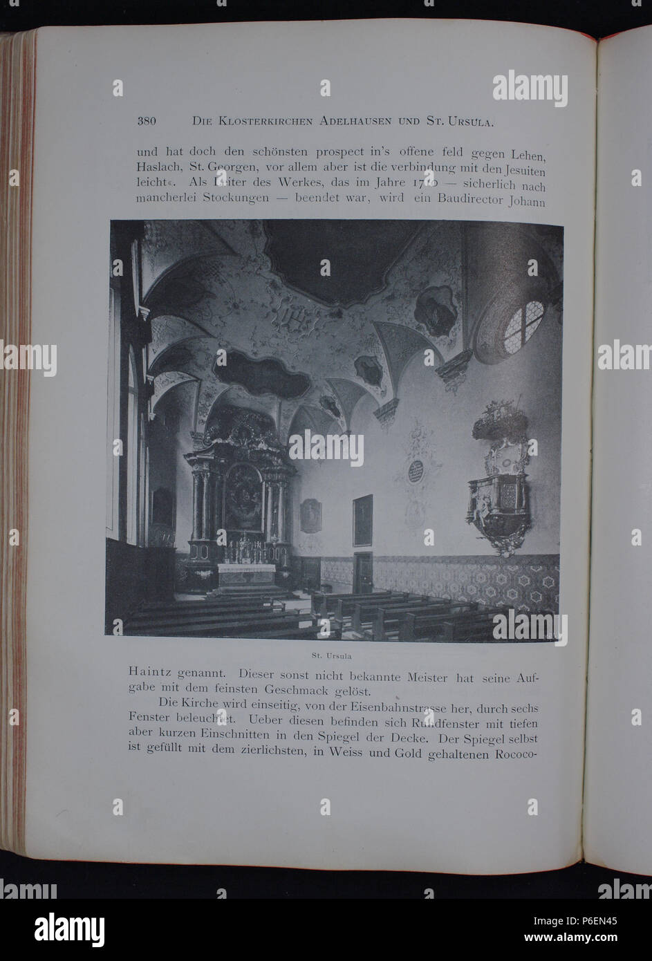 . Freiburg im Breisgau. Die Stadt und ihre Bauten. N/A 46 Freiburg Bauten 380 Foto Stock