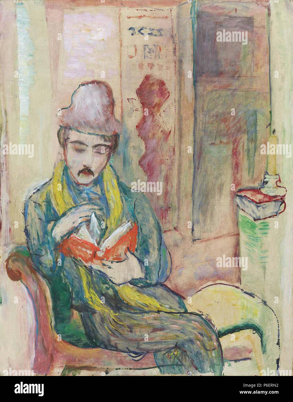 Inglese: Ritratto di Charlie Chaplin . 1921 adottate il 4 novembre 2015, 02:49:41 72 Robert Genin. Ritratto di Charlie Chaplin, 1921 Foto Stock