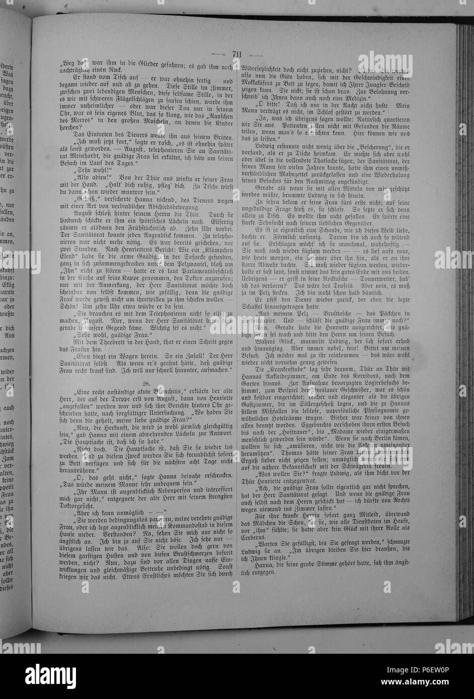 . Die Gartenlaube. Deutsch: Seite 711 aus 'Die Gartenlaube'. Inglese: pagina 711 da ufficiale Die Gartenlaube per 1897. Immagine estratta (eventuale): File:Die Gartenlaube (1897) b 711.jpg - hi res, 2,5 MB. Deutsch: keine Bildunterschrift inglese: nessuna didascalia . N/A 32 Die Gartenlaube (1897) 711 Foto Stock