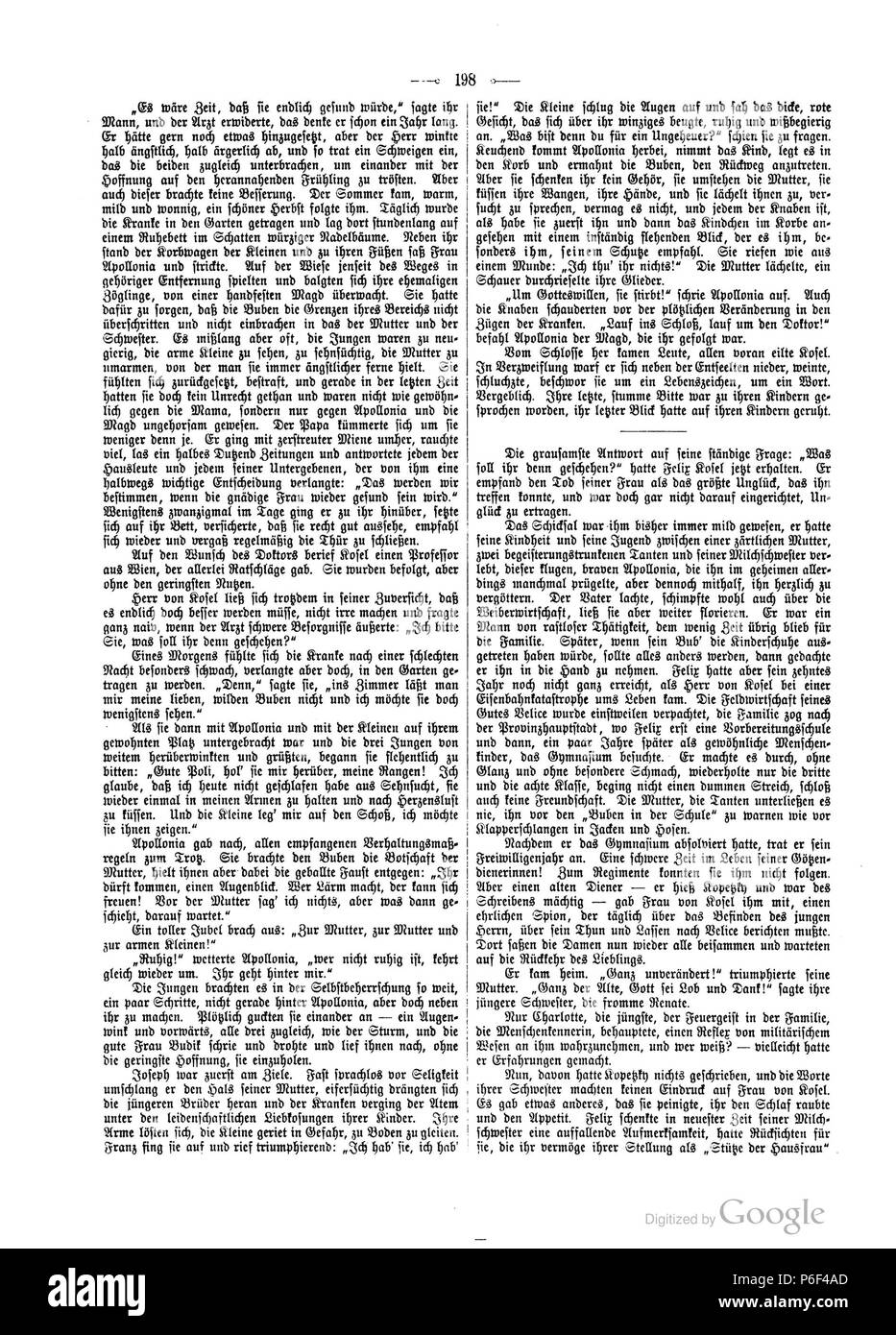 . Die Gartenlaube. Errore di espressione: parola sconosciuta 'Die'. Deutsch: keine Bildunterschrift inglese: nessuna didascalia . N/A 34 Die Gartenlaube (1898) 0198 Foto Stock