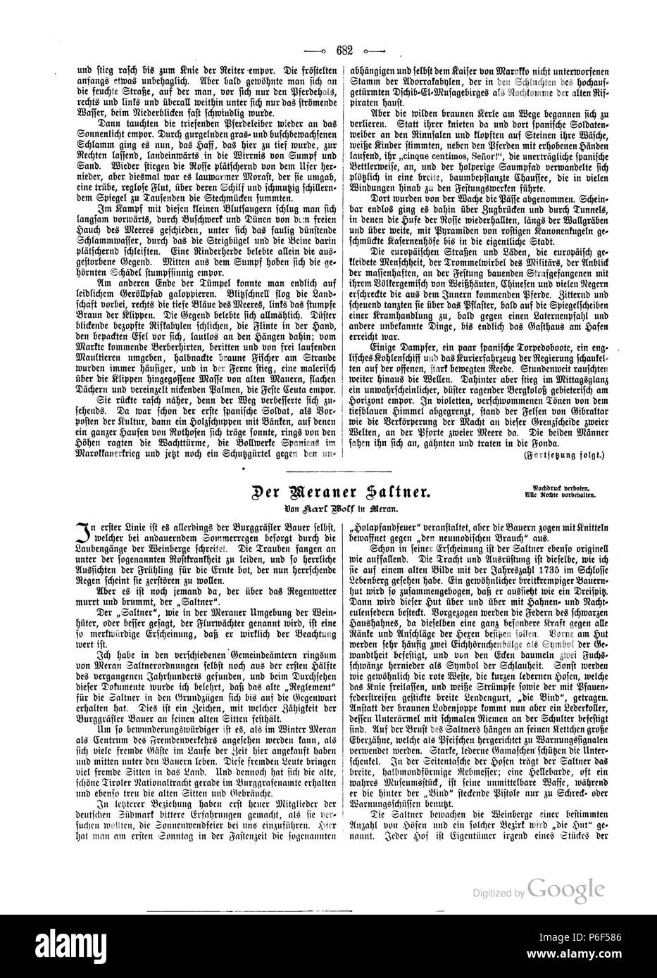 . Die Gartenlaube. Errore di espressione: parola sconosciuta 'Die'. Deutsch: keine Bildunterschrift inglese: nessuna didascalia . N/A 37 Die Gartenlaube (1898) 0682 Foto Stock