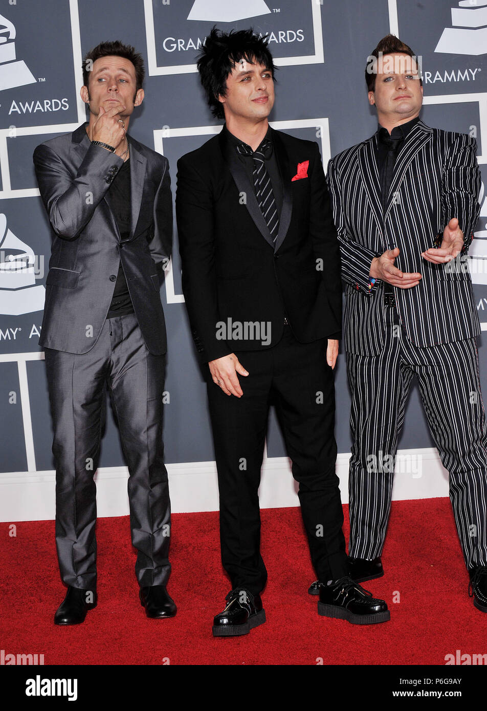 Green Day  63 evento nella vita di Hollywood - California, tappeto rosso Evento, STATI UNITI D'AMERICA, industria cinematografica, celebrità, fotografia, Bestof, arte cultura e intrattenimento, Topix celebrità moda, migliori della vita di Hollywood, evento nella vita di Hollywood - California, moquette rossa e dietro le quinte, ,arti della cultura e del divertimento, fotografia, inchiesta tsuni@Gamma-USA.com , Musica celebrità, musicista, Music Group, 2010 Foto Stock