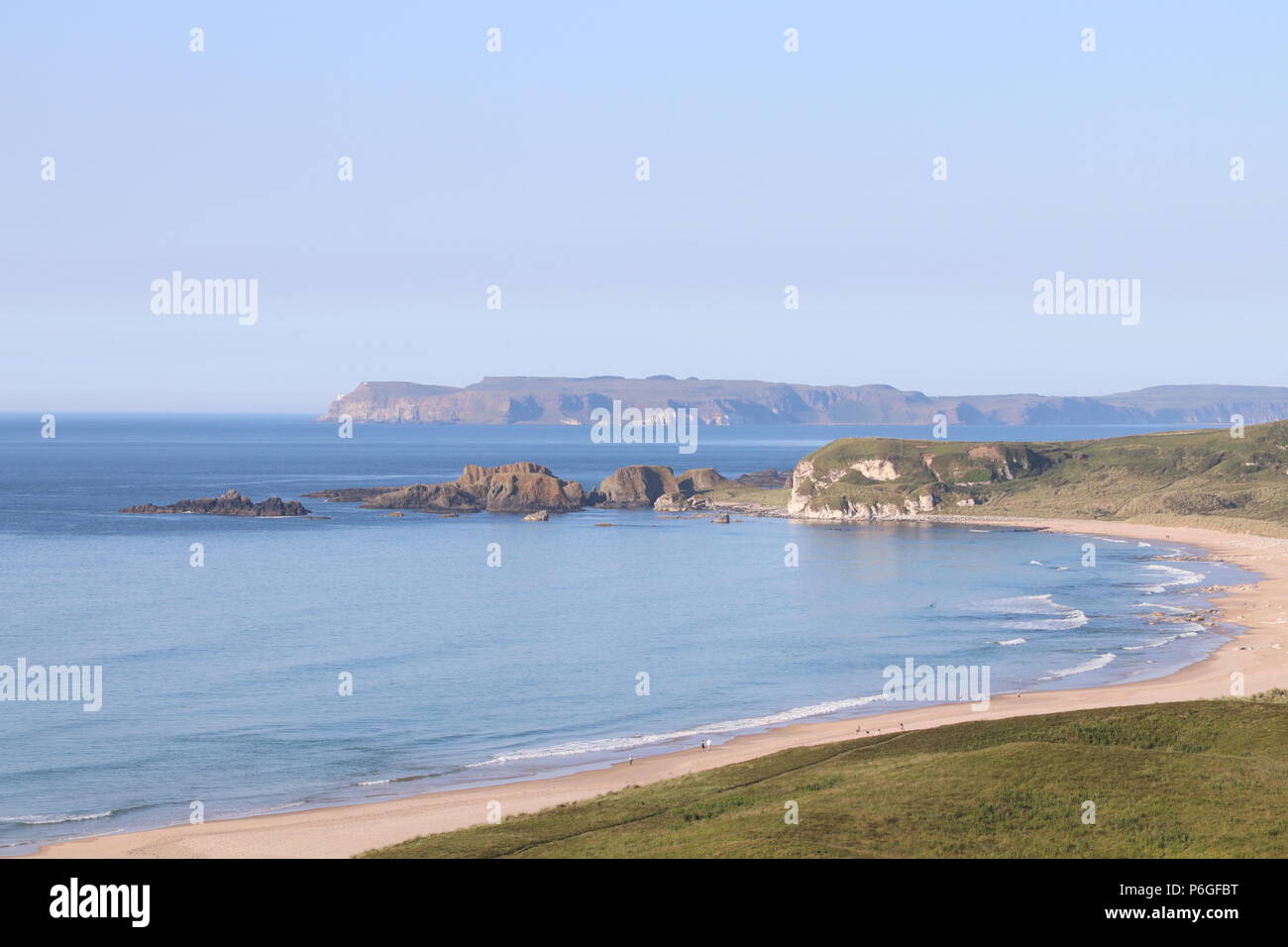 White Park Bay Foto Stock