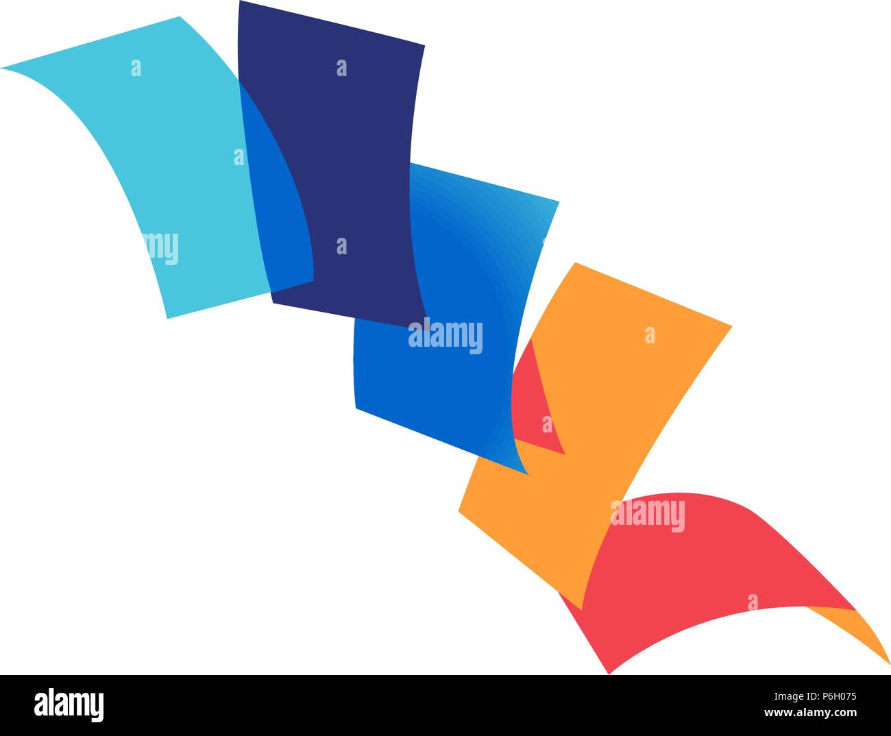 Un libro che contiene un sacco di buone storie Illustrazione Vettoriale