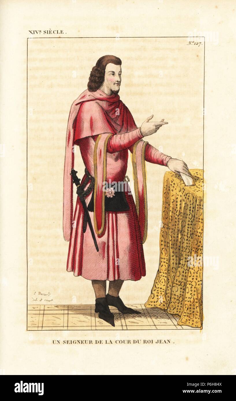 piuttosto carino grande vendita accogliente fresco Signore alla corte del re Giovanni II di Francia, Jean le Bon, XIV ... piuttosto carino grande vendita accogliente fresco Signore alla corte del re Giovanni II di Francia, Jean le Bon, XIV ...