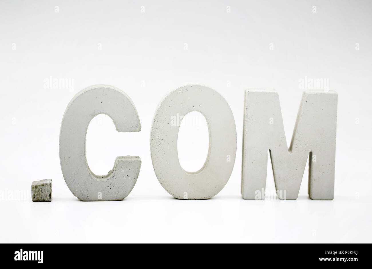 Dominio .com Foto Stock