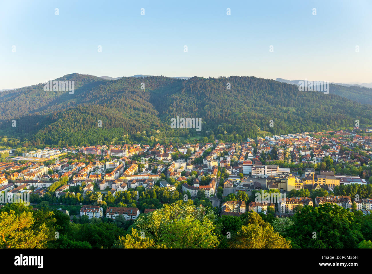 Germania, Freiburg im Breisgau tra la foresta nera natura paesaggio Foto Stock