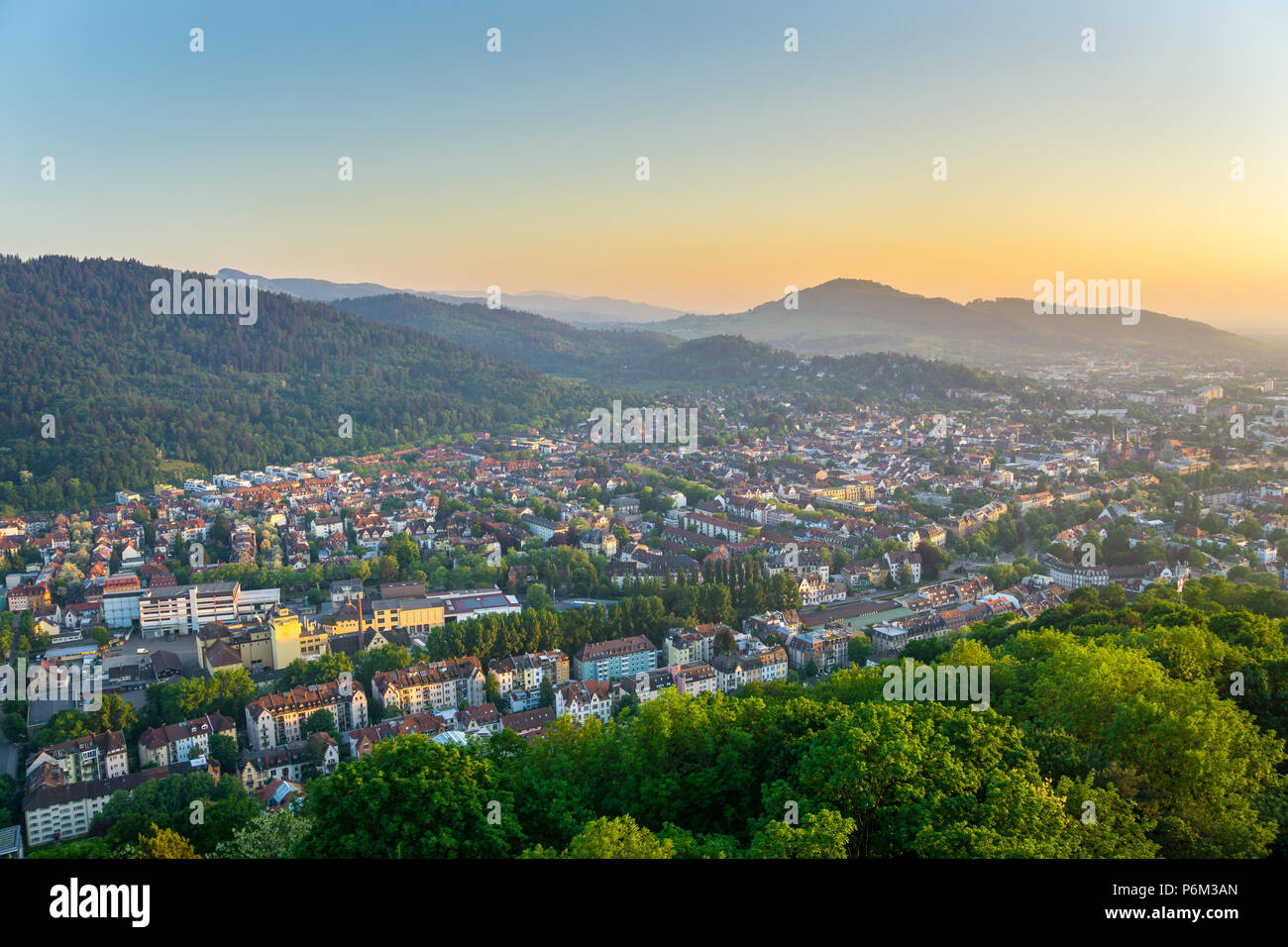 Germania, Freiburg im Breisgau nel mezzo della foresta nera recreation area Foto Stock
