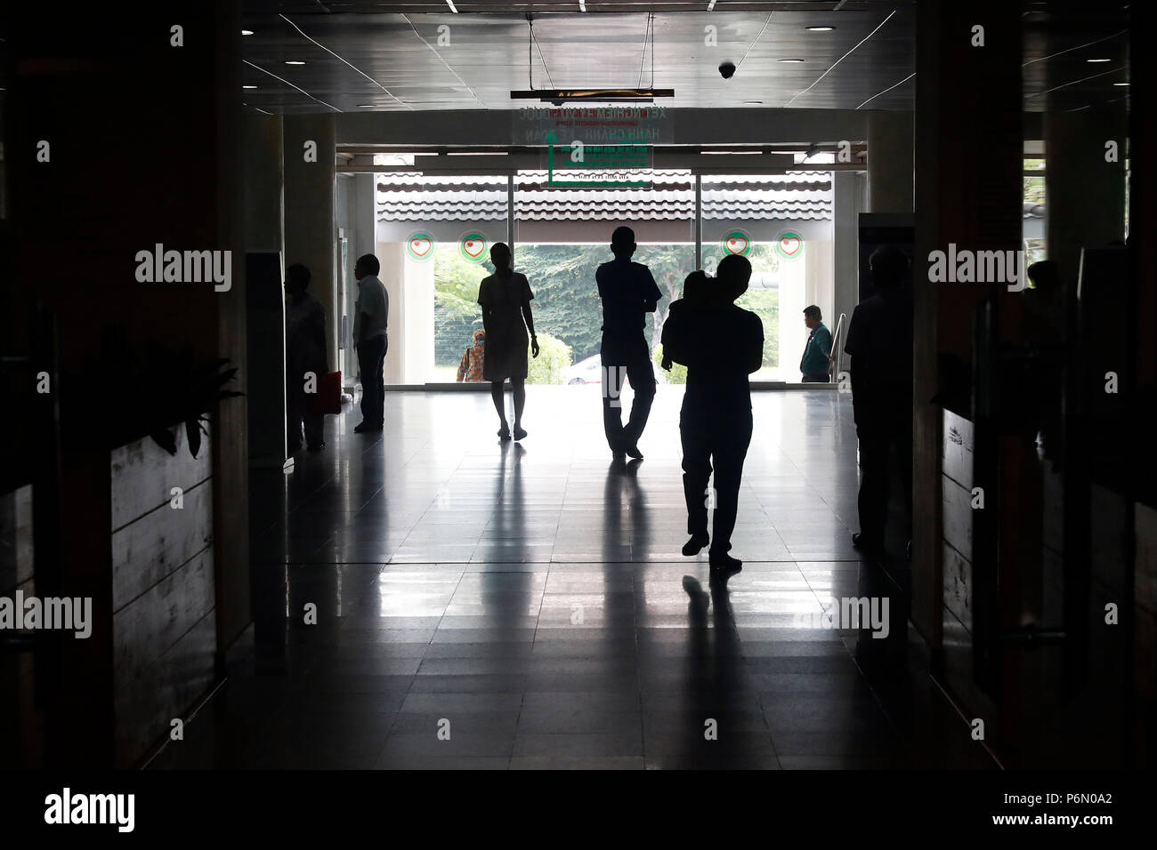 Duc Tam Cardiologia Ospedale. Ho Chi Minh City. Il Vietnam. Foto Stock