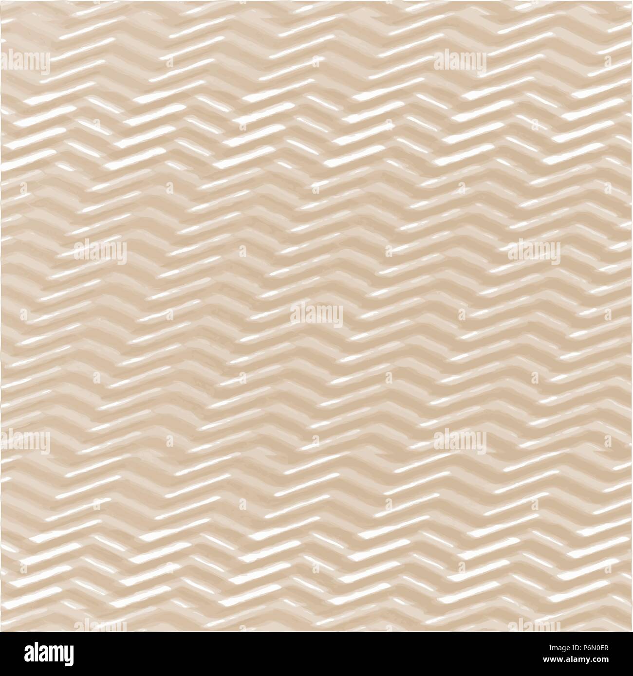 Golden fawn acquerello onde di maglia la configurazione di sfondo, illustrazione vettoriale Illustrazione Vettoriale
