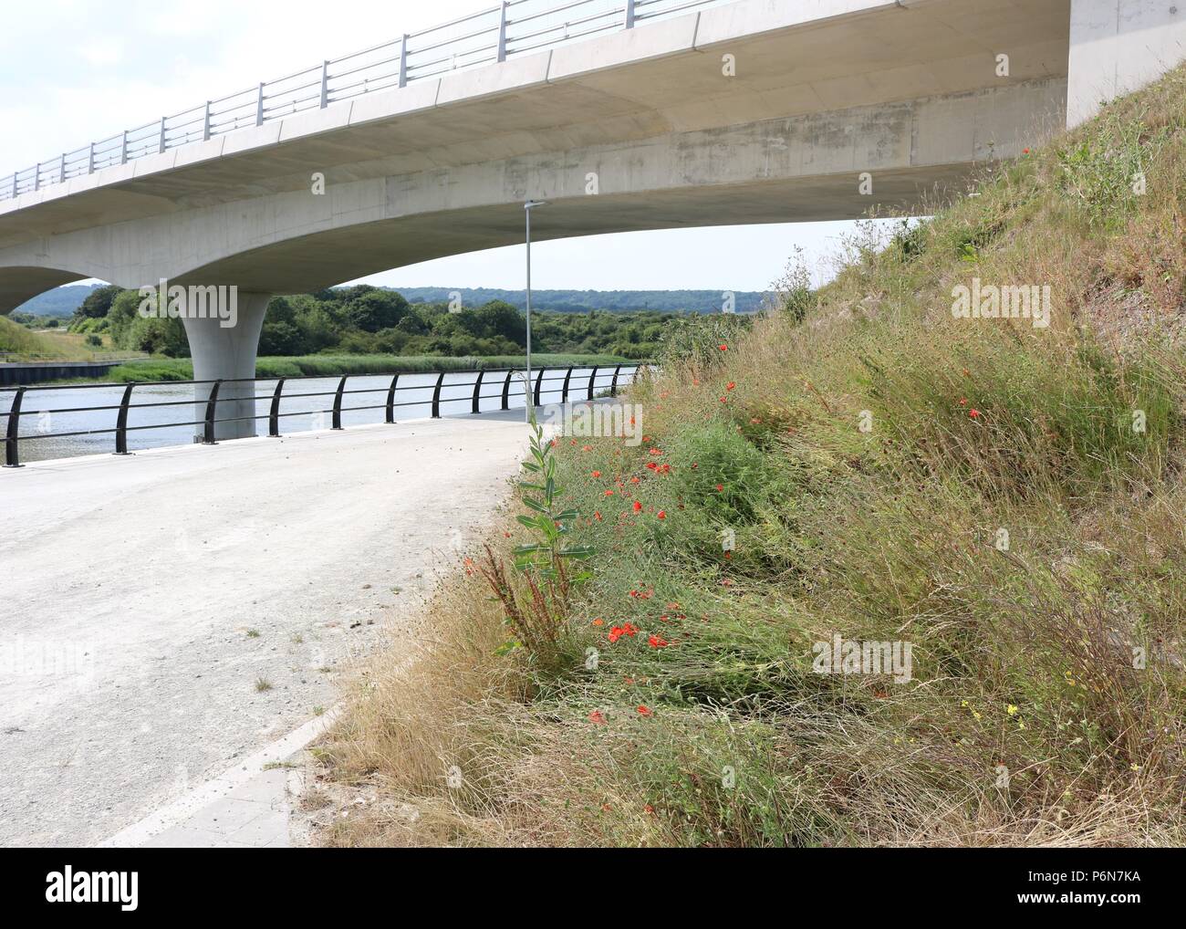 St Peters Bridge , St Peters Village , Kent Foto Stock