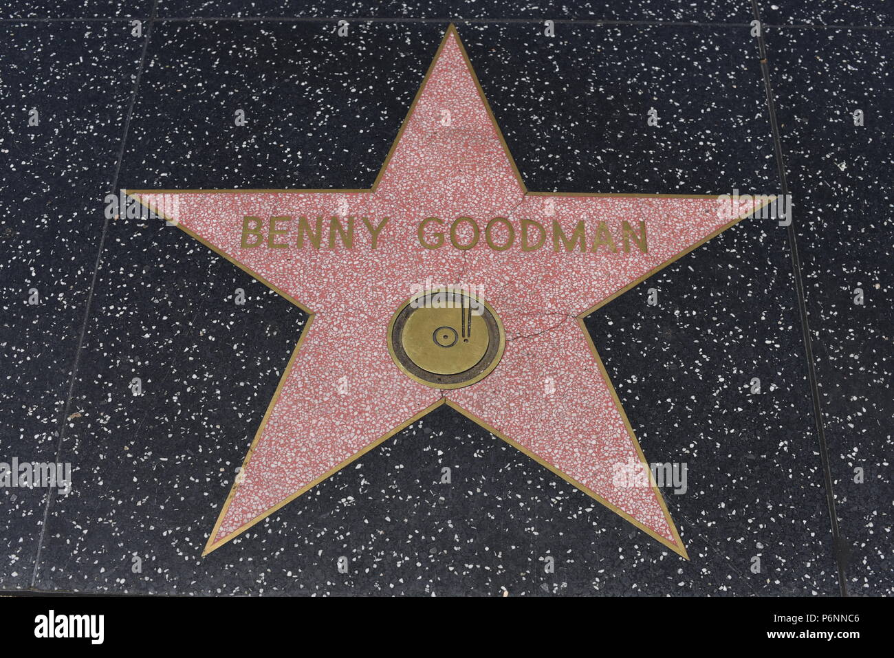 HOLLYWOOD, CA - 29 Giugno: Benny Goodman stella sulla Hollywood Walk of Fame in Hollywood, la California il 29 giugno 2018. Foto Stock