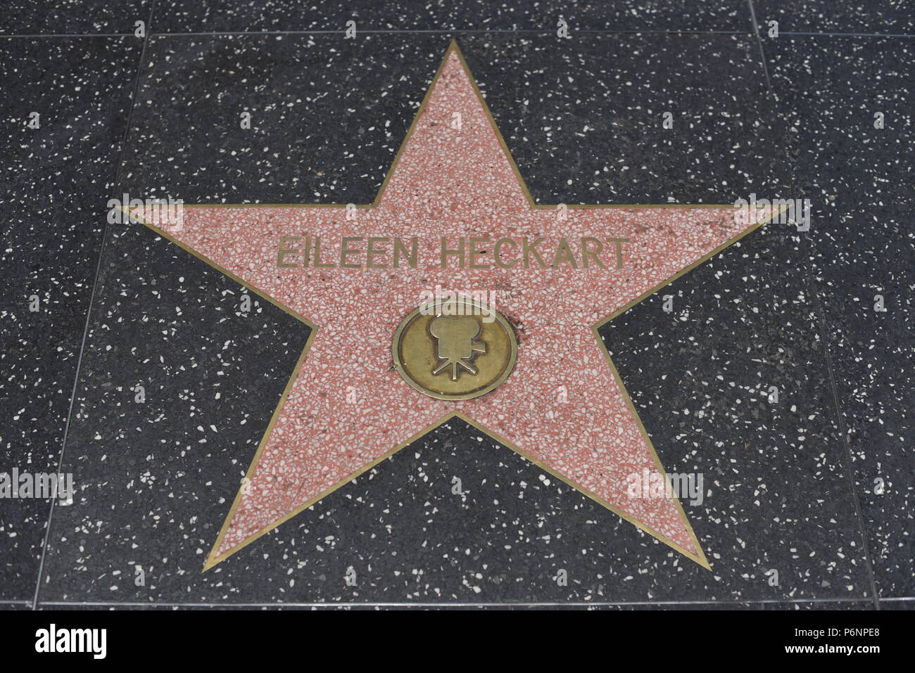 HOLLYWOOD, CA - 29 Giugno: Eileen Heckart stella sulla Hollywood Walk of Fame in Hollywood, la California il 29 giugno 2018. Foto Stock