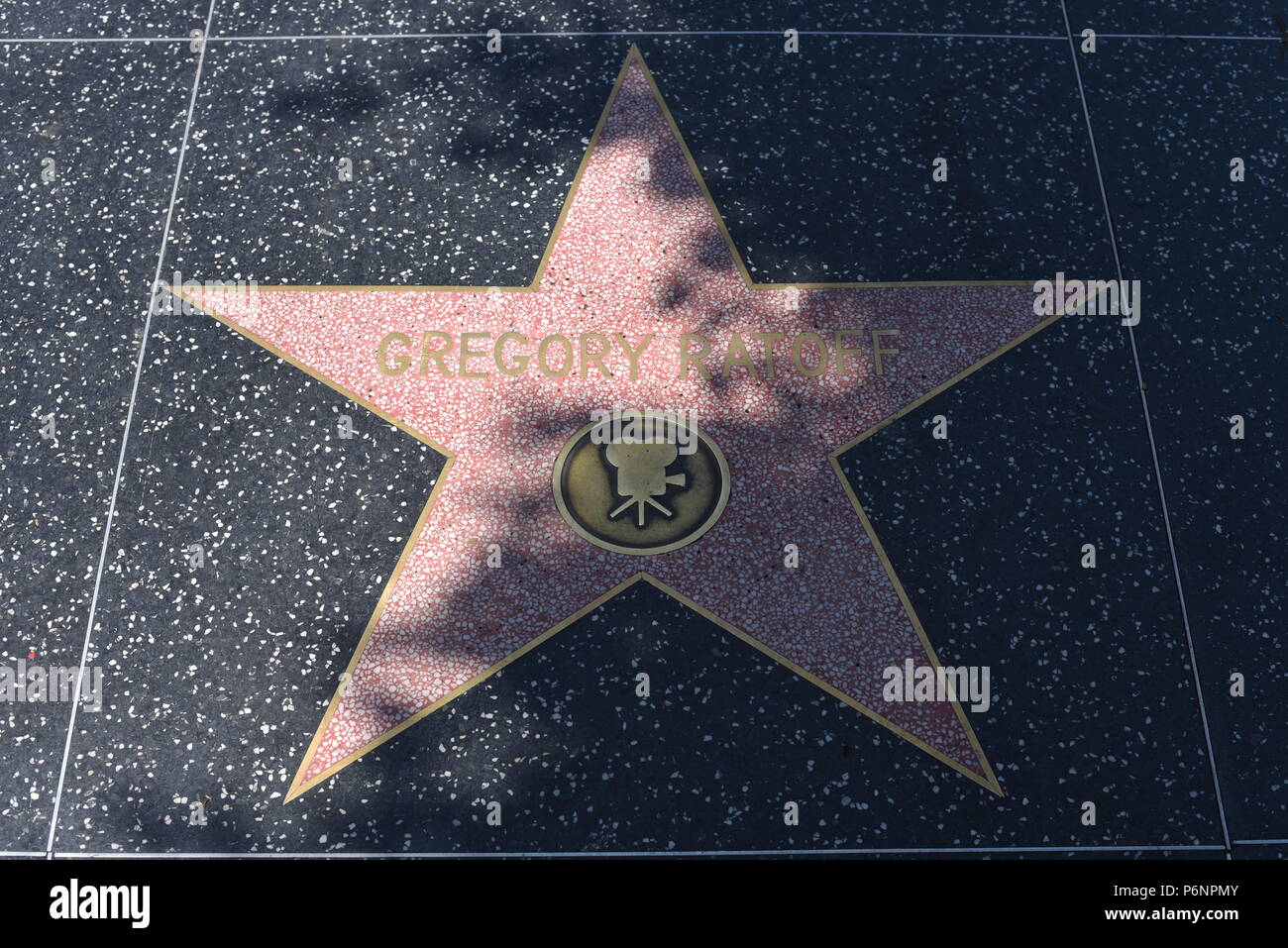 HOLLYWOOD, CA - 29 Giugno: Gregory Ratoff stella sulla Hollywood Walk of Fame in Hollywood, la California il 29 giugno 2018. Foto Stock