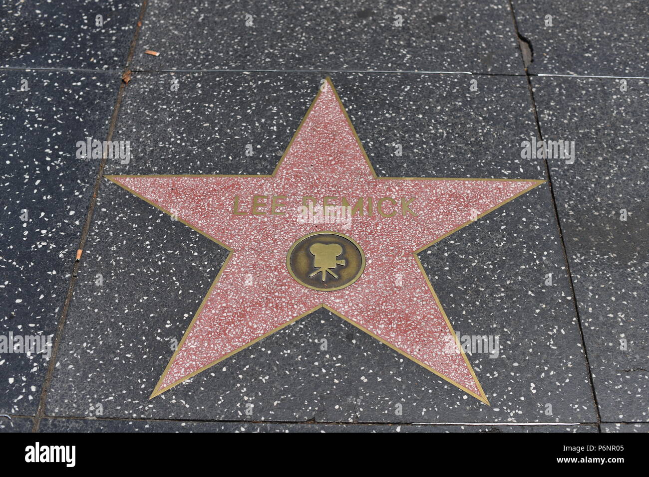 HOLLYWOOD, CA - 29 Giugno: Lee Remick stella sulla Hollywood Walk of Fame in Hollywood, la California il 29 giugno 2018. Foto Stock