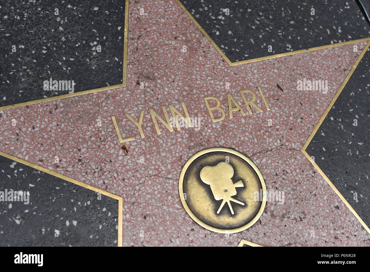 HOLLYWOOD, CA - 29 Giugno: Lynn Bari stella sulla Hollywood Walk of Fame in Hollywood, la California il 29 giugno 2018. Foto Stock