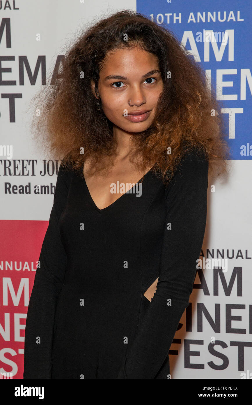 New York, NY - Giugno 30, 2018: Helena Howard assiste decimo BAMcinemaFest annuale di chiusura di notte lo screening di Madeline's Madeline a BAM Harvey Theatre Foto Stock