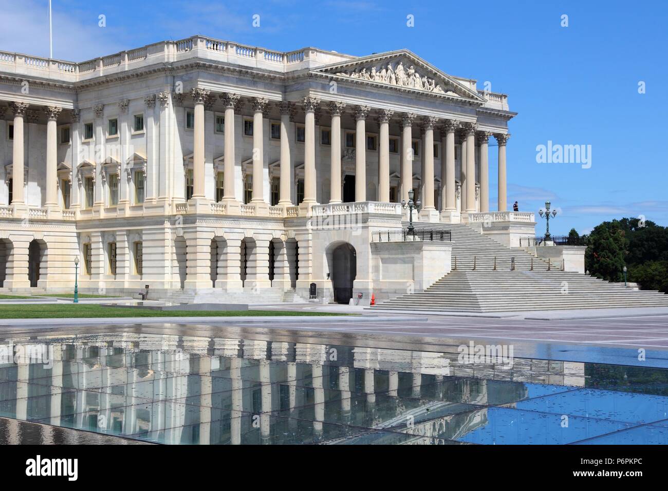 Washington DC, capitale degli Stati Uniti. National Capitol Building. Foto Stock