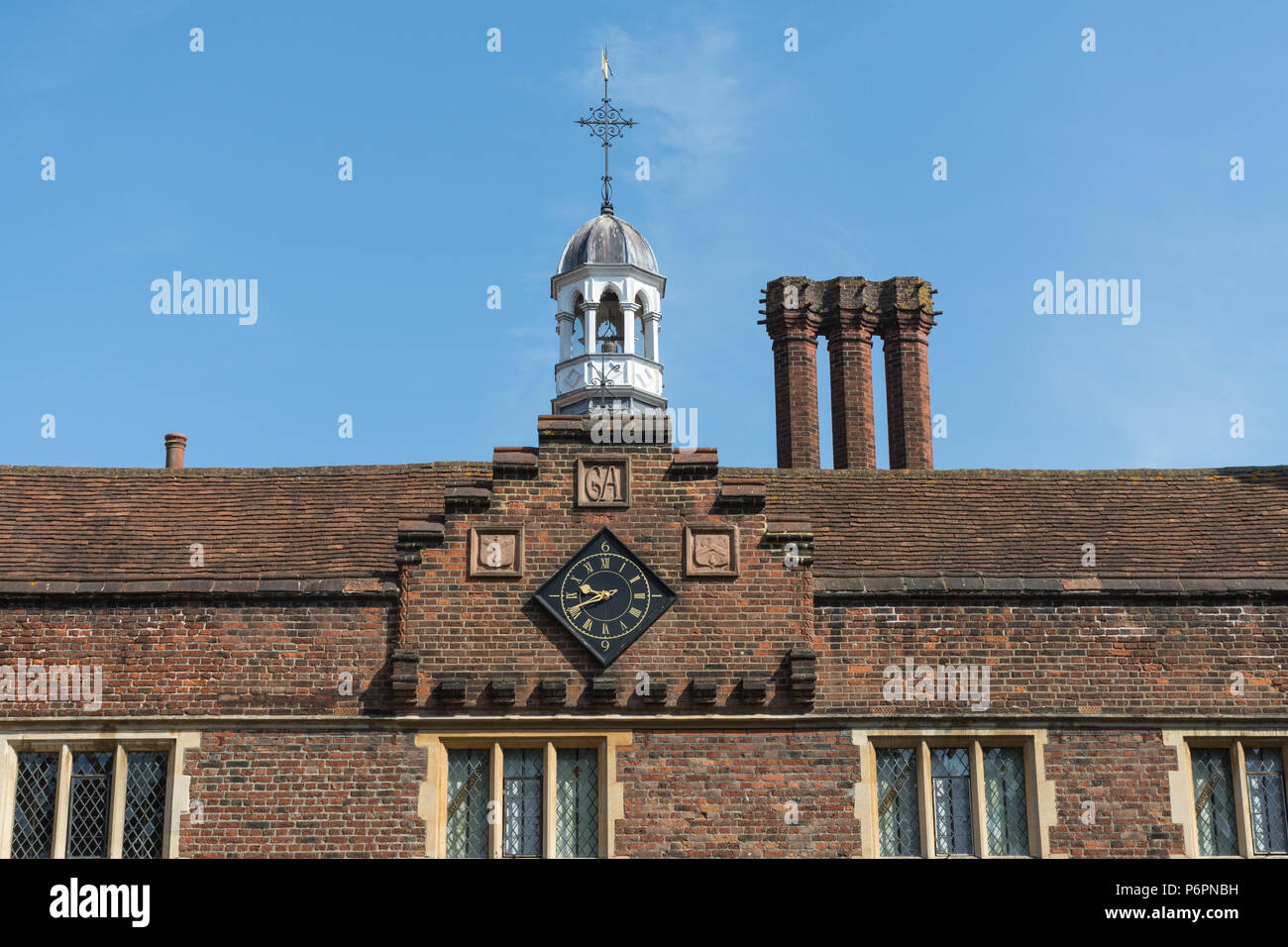 Abbot's Hospital, chiamato anche l'Ospedale della Santissima Trinità, un grado 1 elencati edificio Giacobino e carità a Guildford, Surrey, Regno Unito Foto Stock