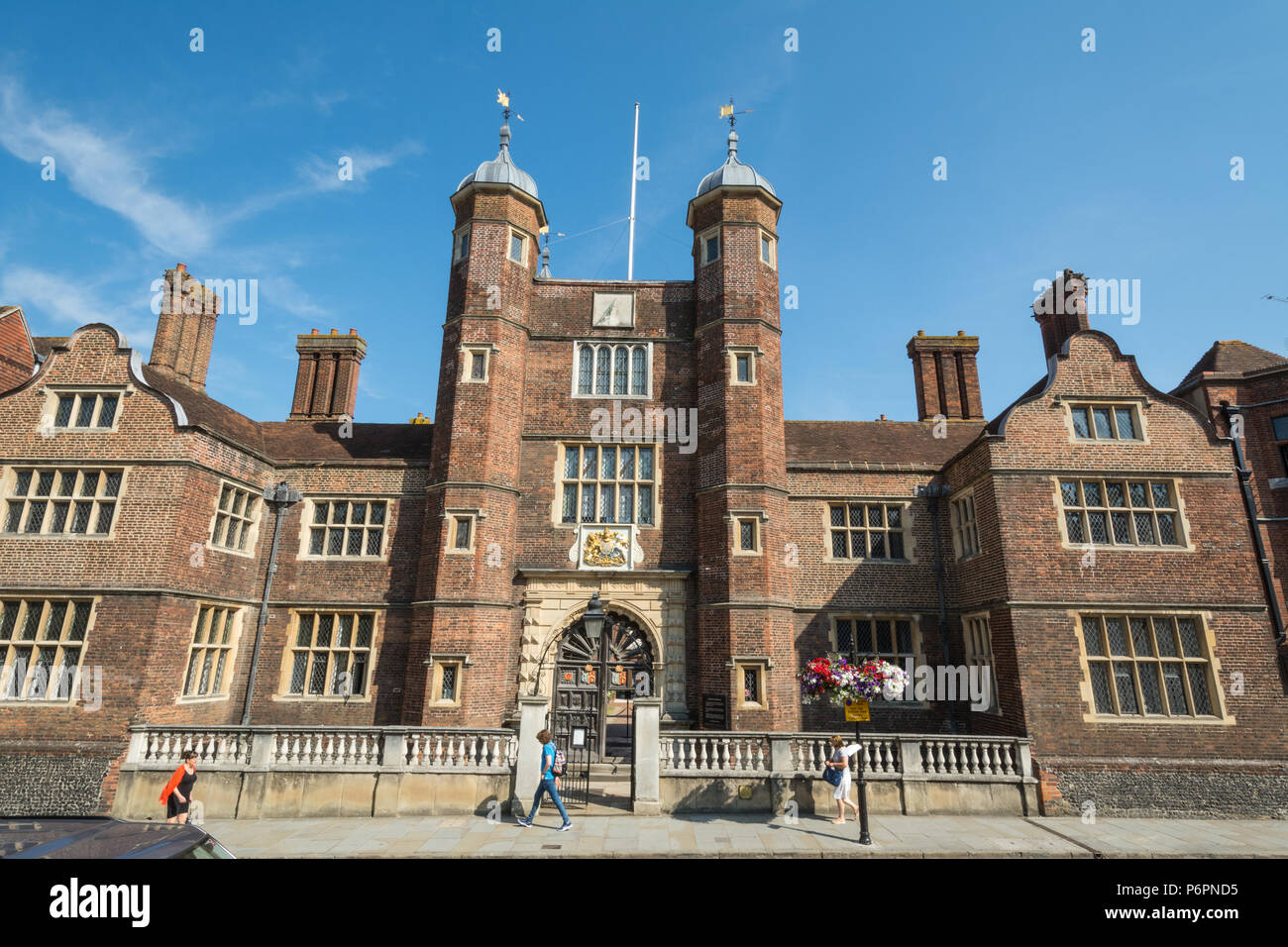 Abbot's Hospital, chiamato anche l'Ospedale della Santissima Trinità, un grado 1 elencati edificio Giacobino e carità a Guildford, Surrey, Regno Unito Foto Stock